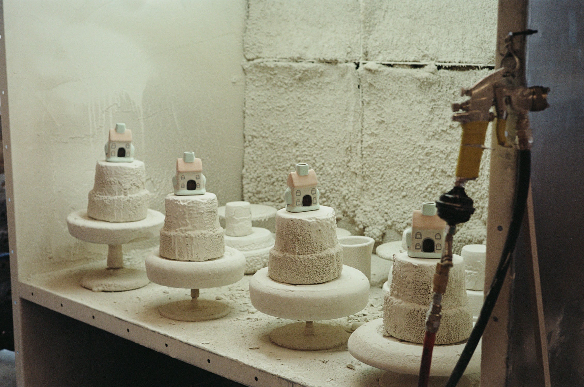 Glaze Sprayer Position