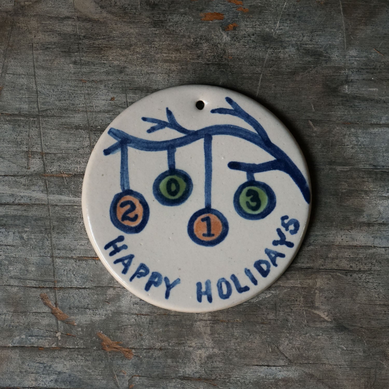 Round Ornament - 2013 Design