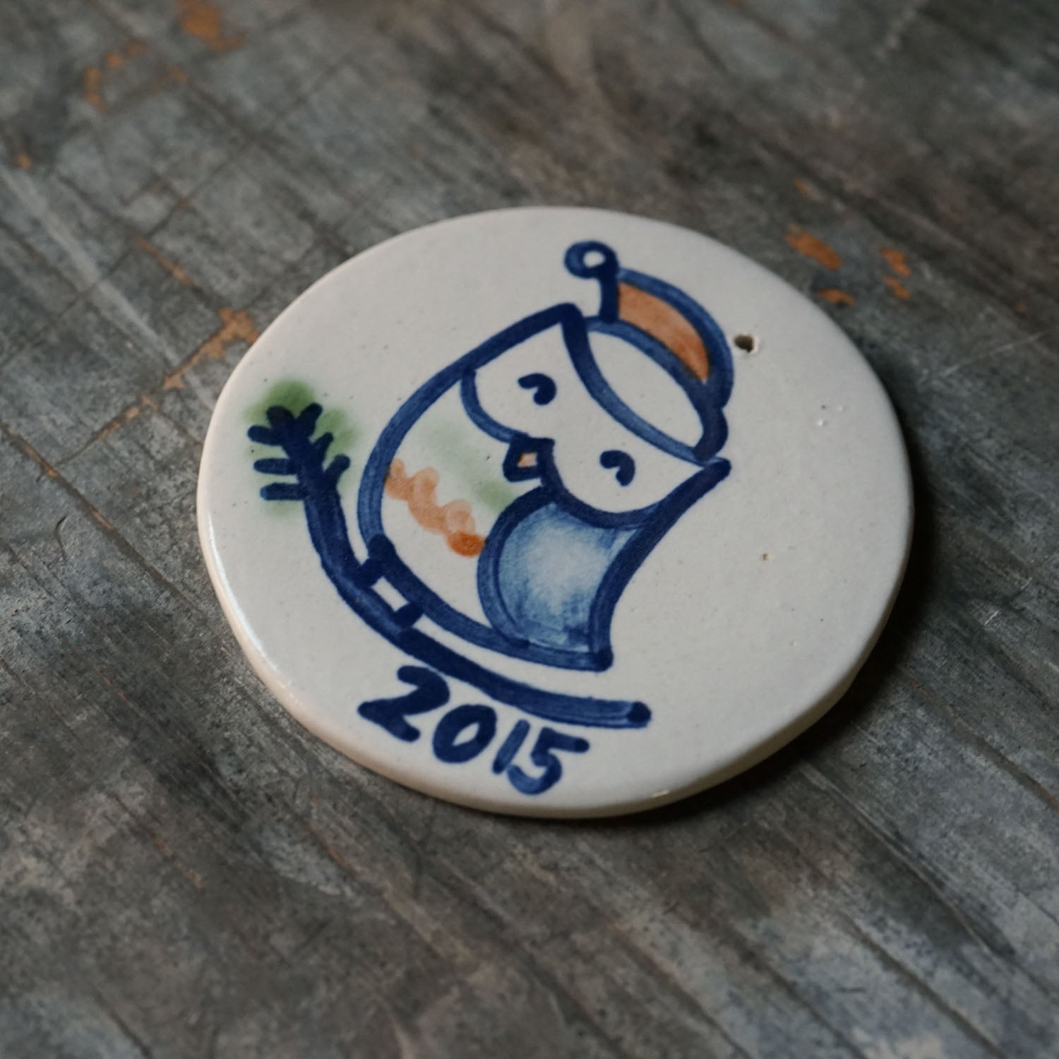 Round Ornament - 2015 Design