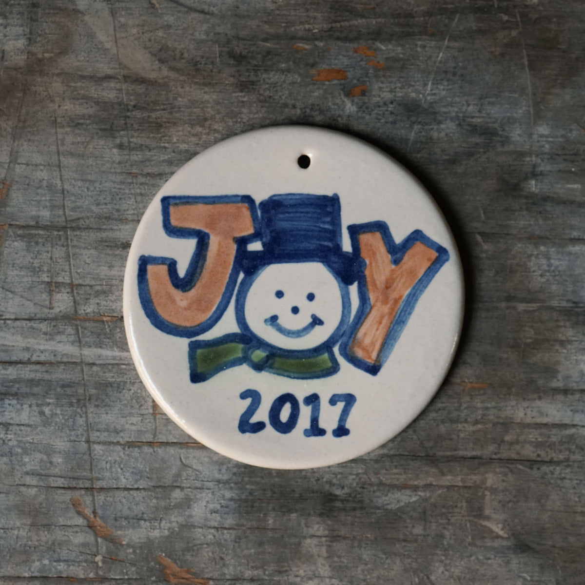 2017 Round Ornament