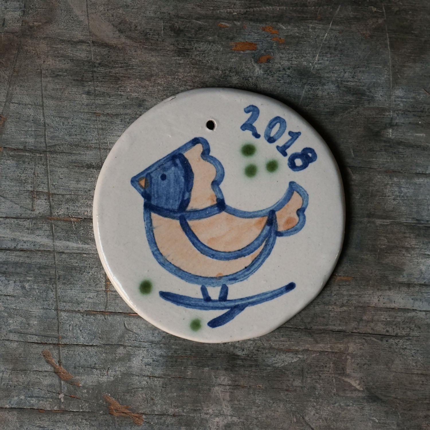 Round Ornament - 2018 Design