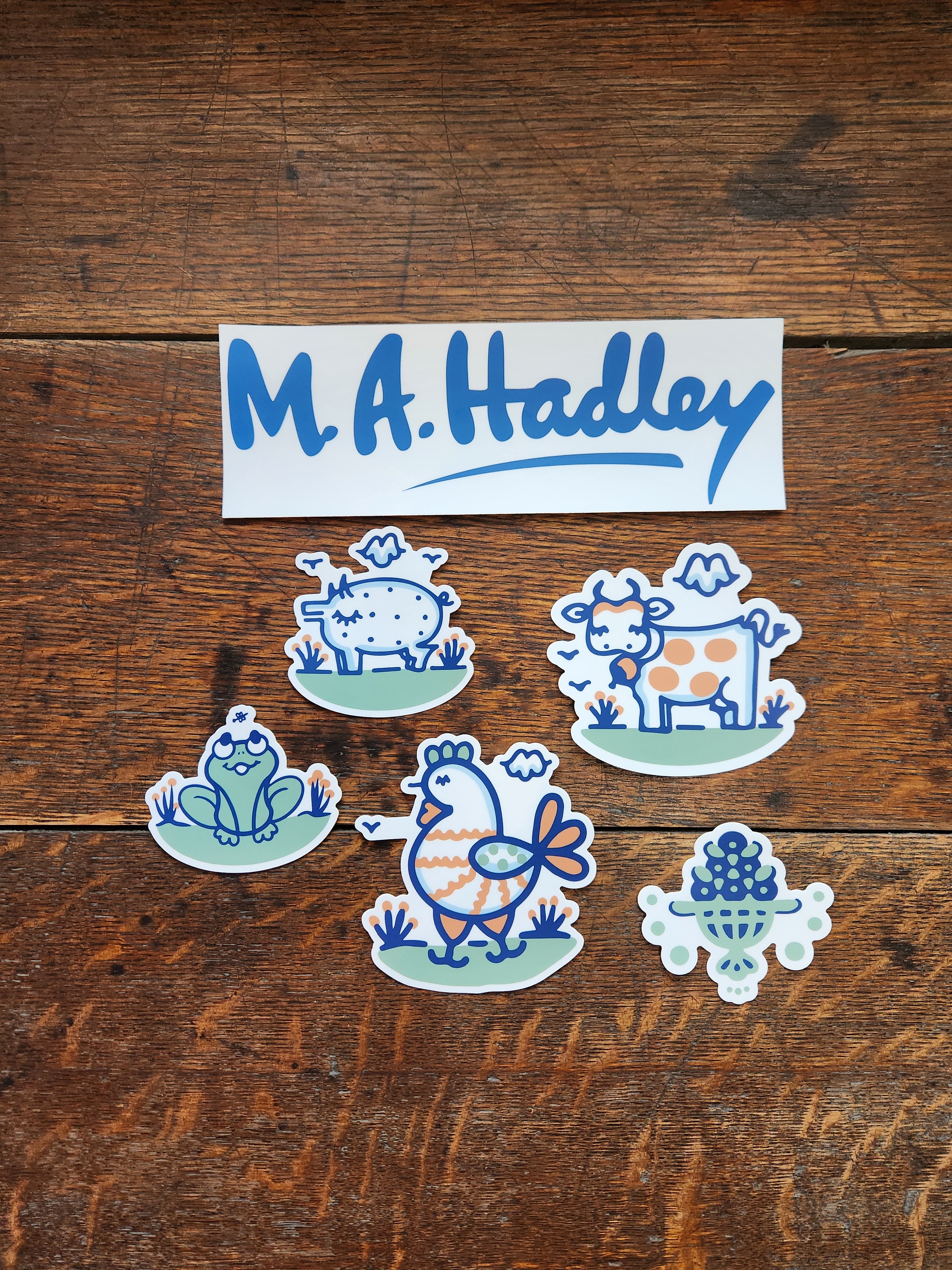 MA Hadley Bumper Sticker