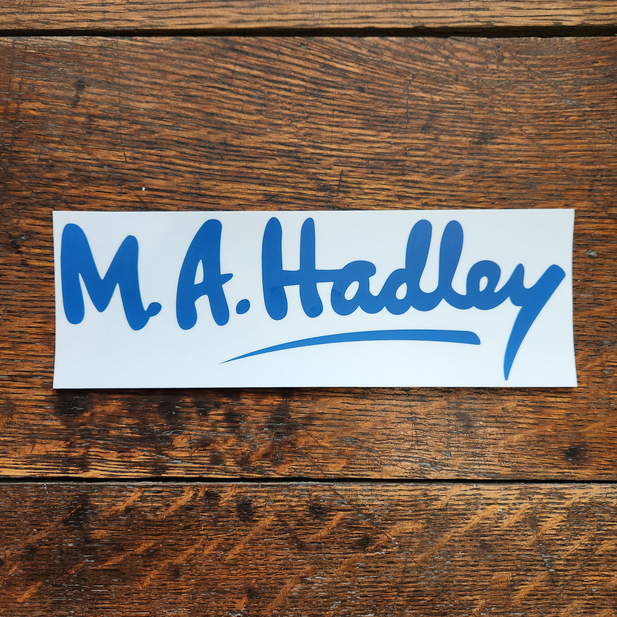 MA Hadley Bumper Sticker