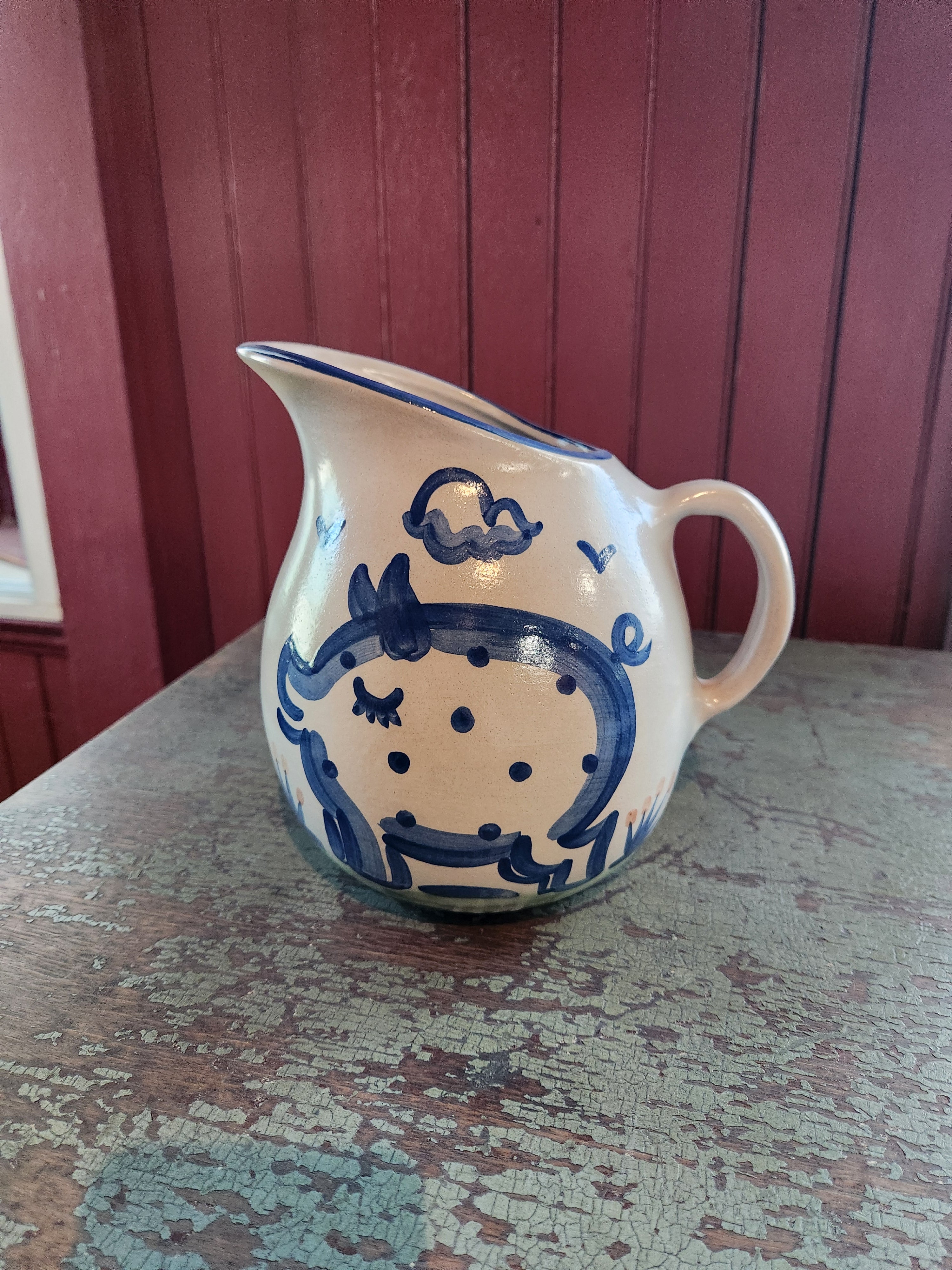 Pot Belly Pitcher - Pig