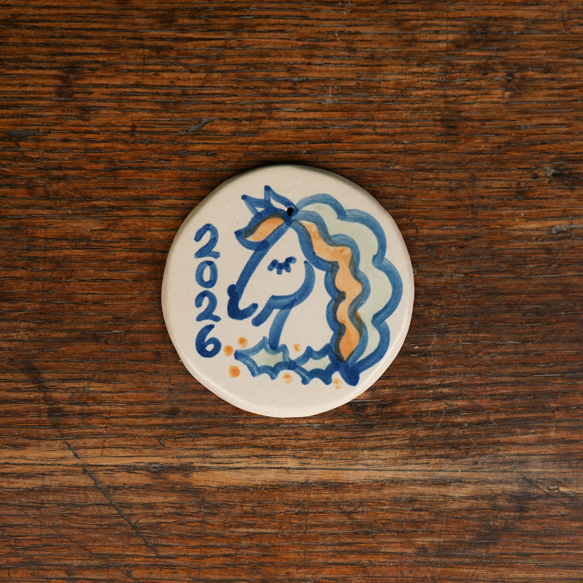 2026 Round Ornament