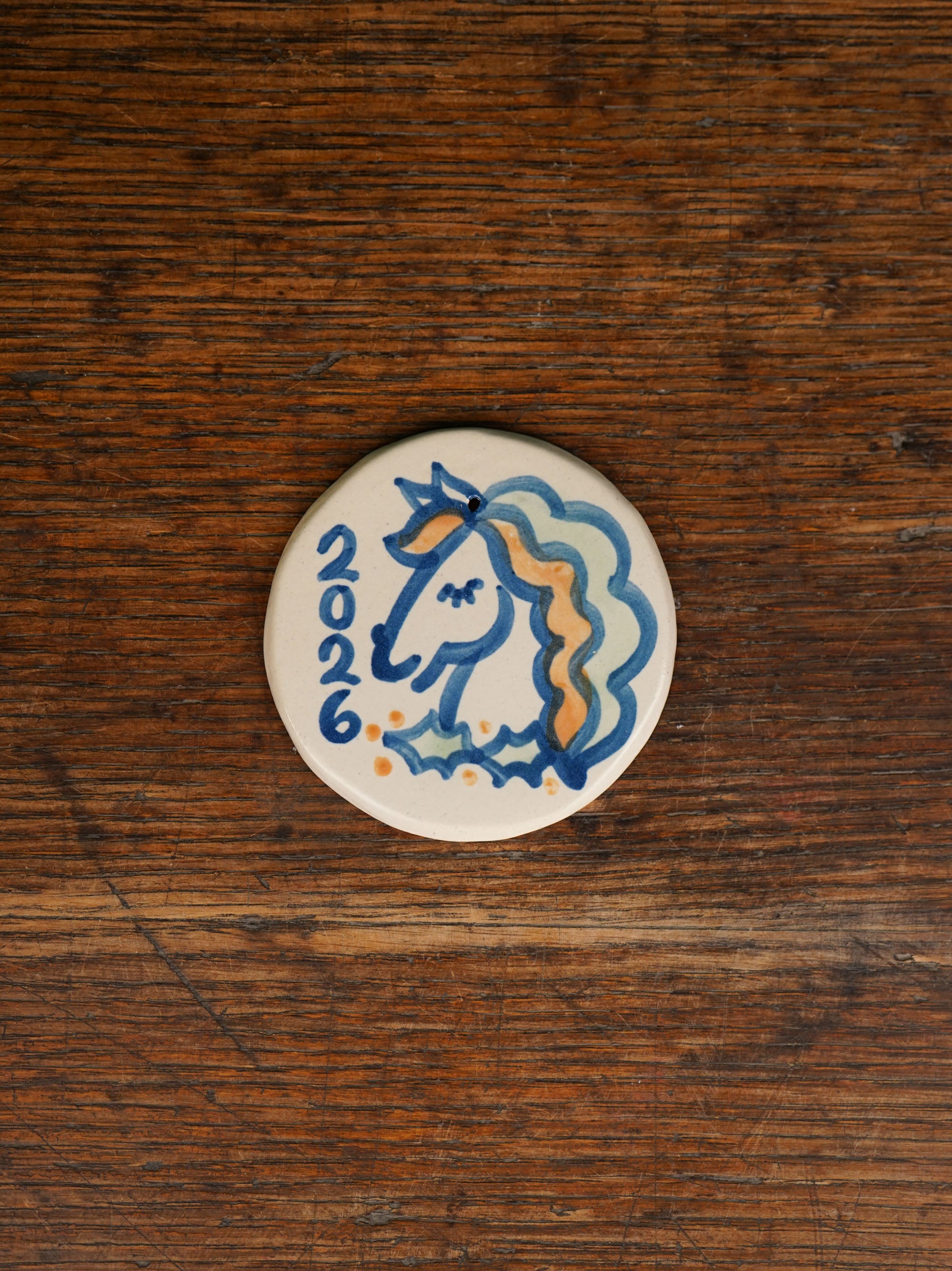 2026 Round Ornament