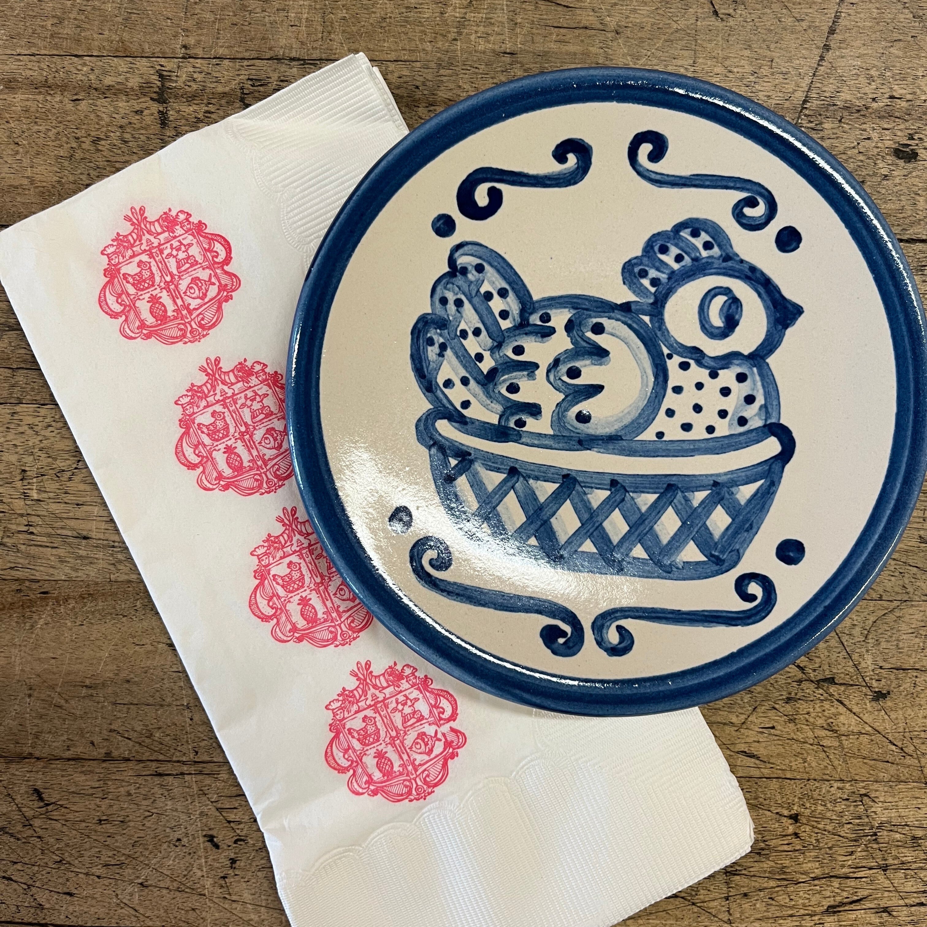 Bread and Butter Plate - Chicken Dish