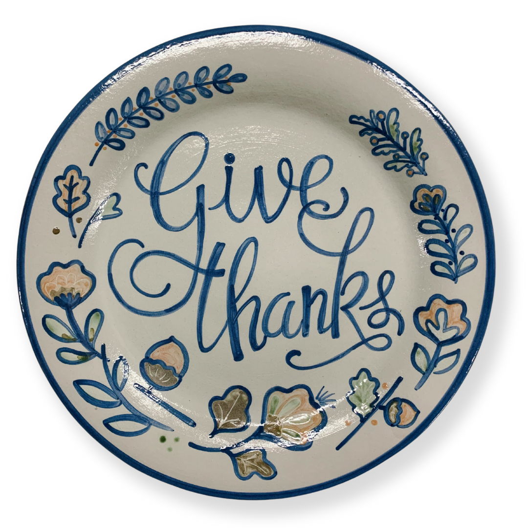 Seasonal Serving Plate - Give Thanks