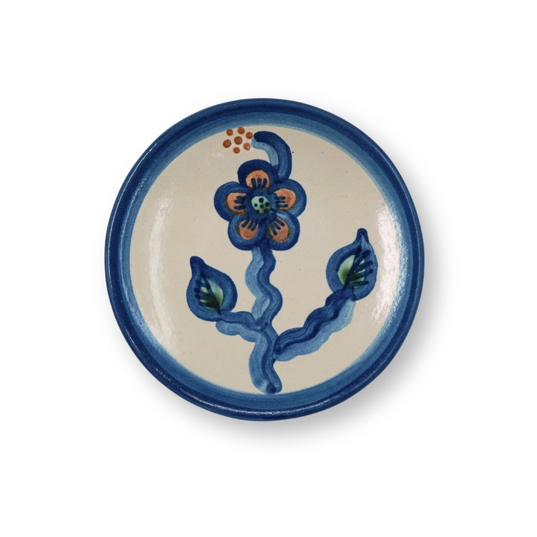 Bread and Butter Plate - Magic Flower