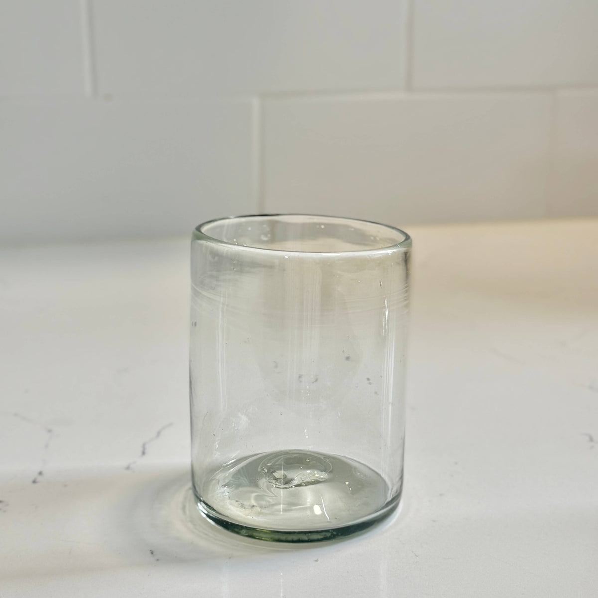 Recycled Handblown Tumbler: Medium, Set of 4