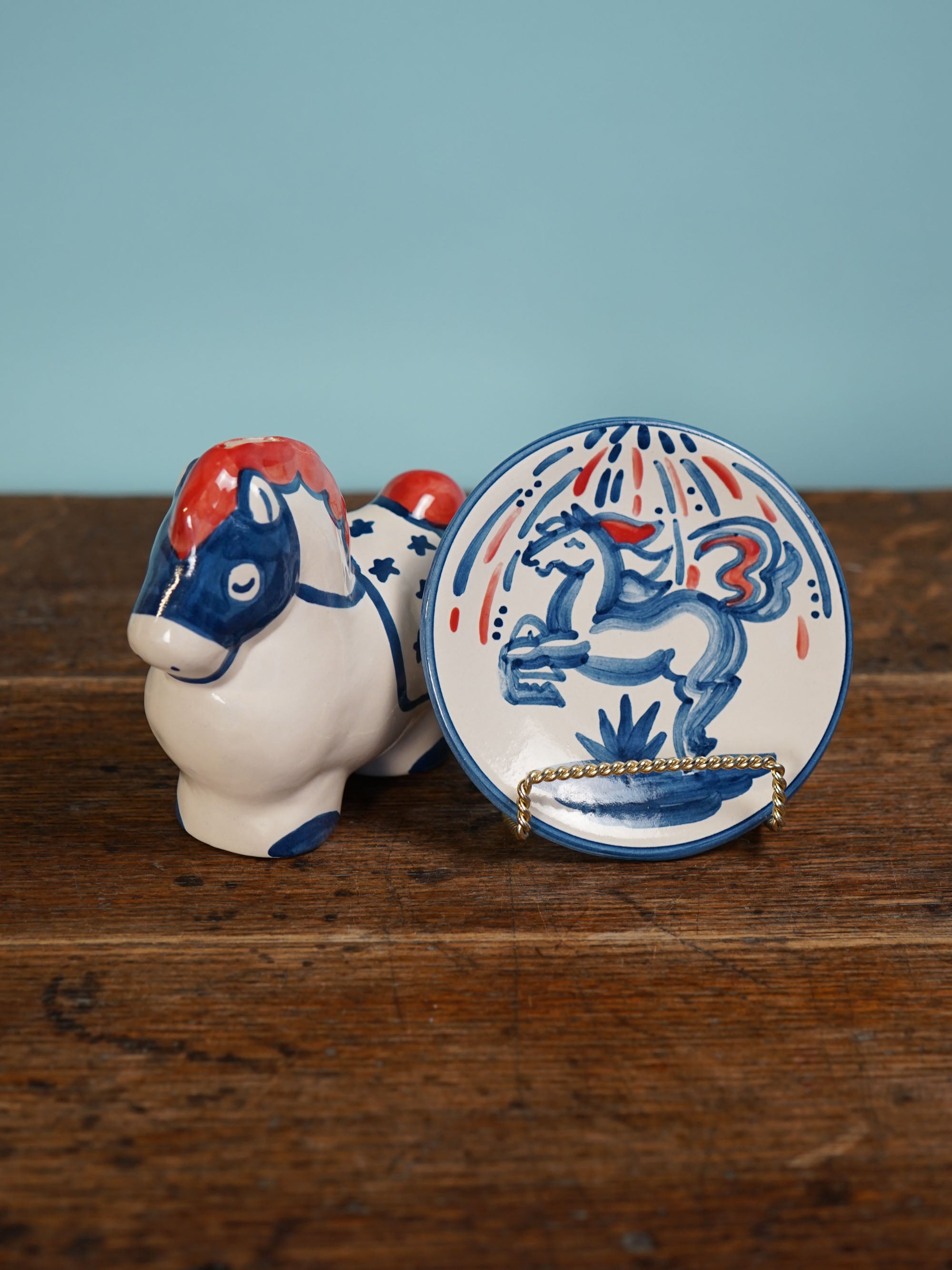 Patriotic Pony Horse Bank