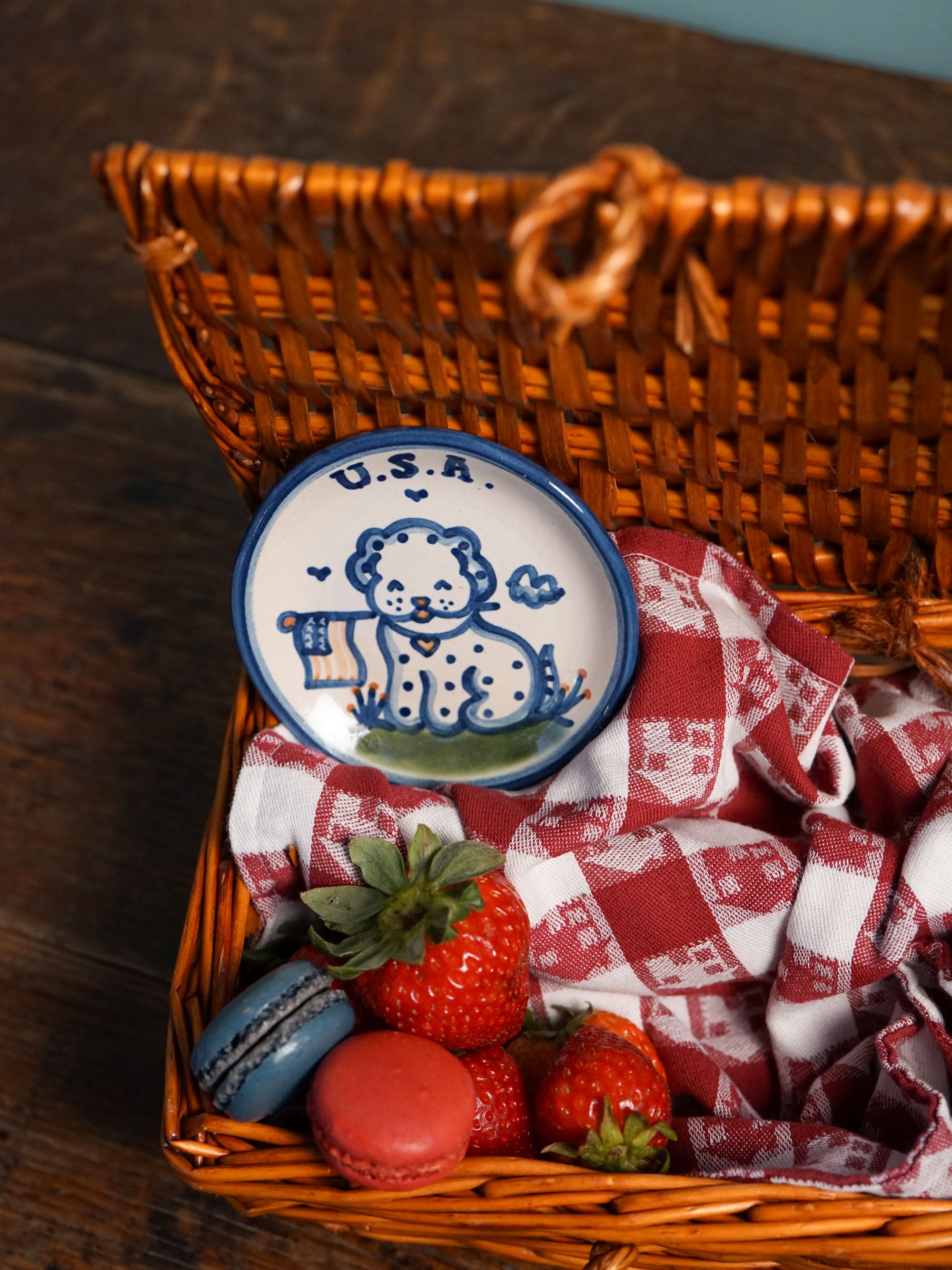 Patriotic Pup Coaster