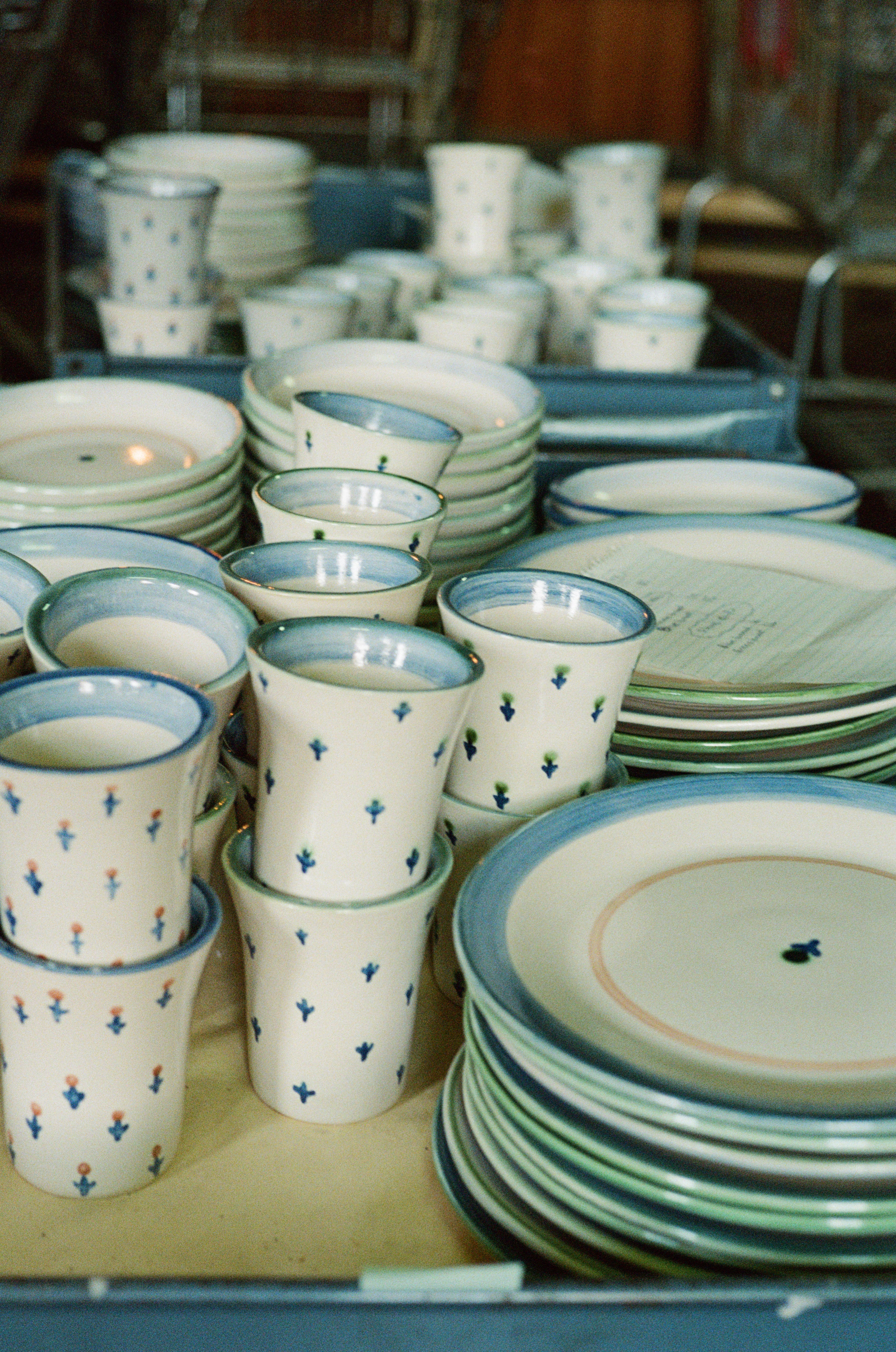 Forget-Me-Not Flare Cup in Green