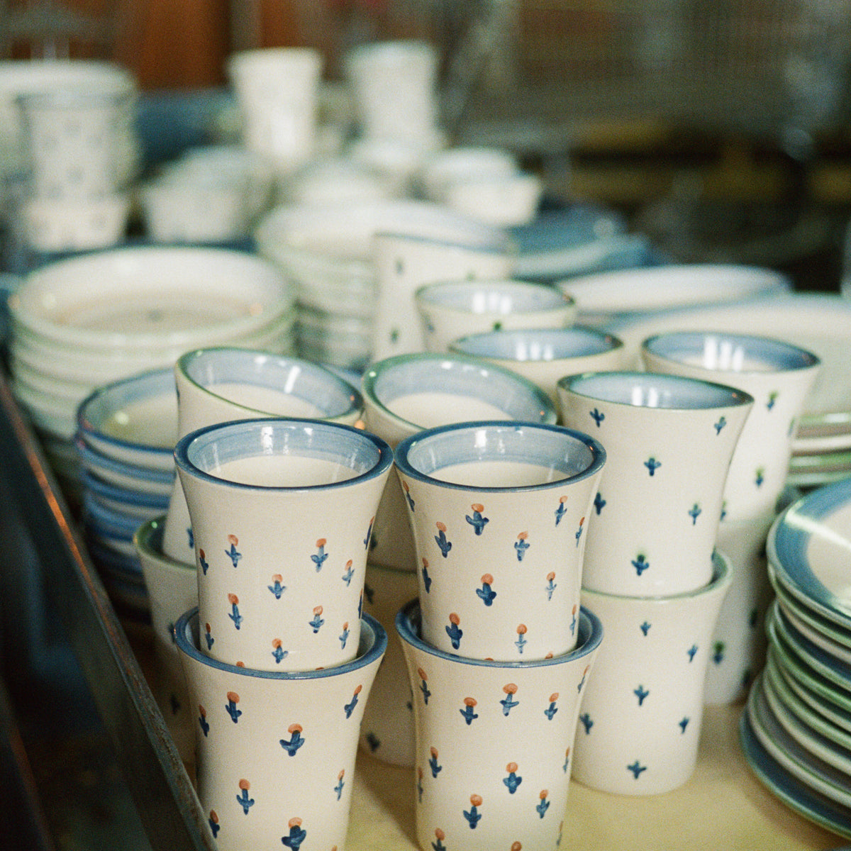 Forget-Me-Not Flare Cup in Green