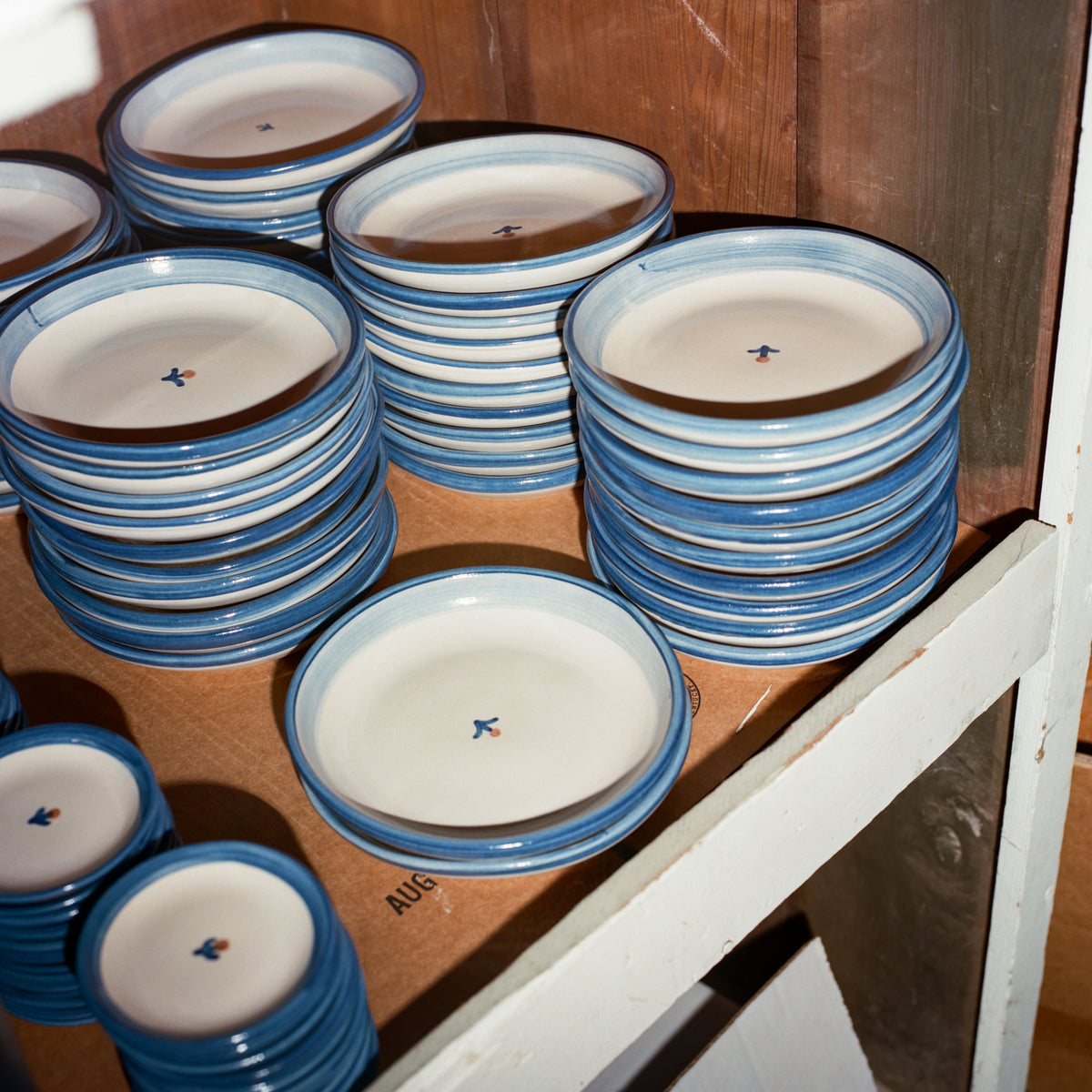 Forget-Me-Not Coaster in Blue