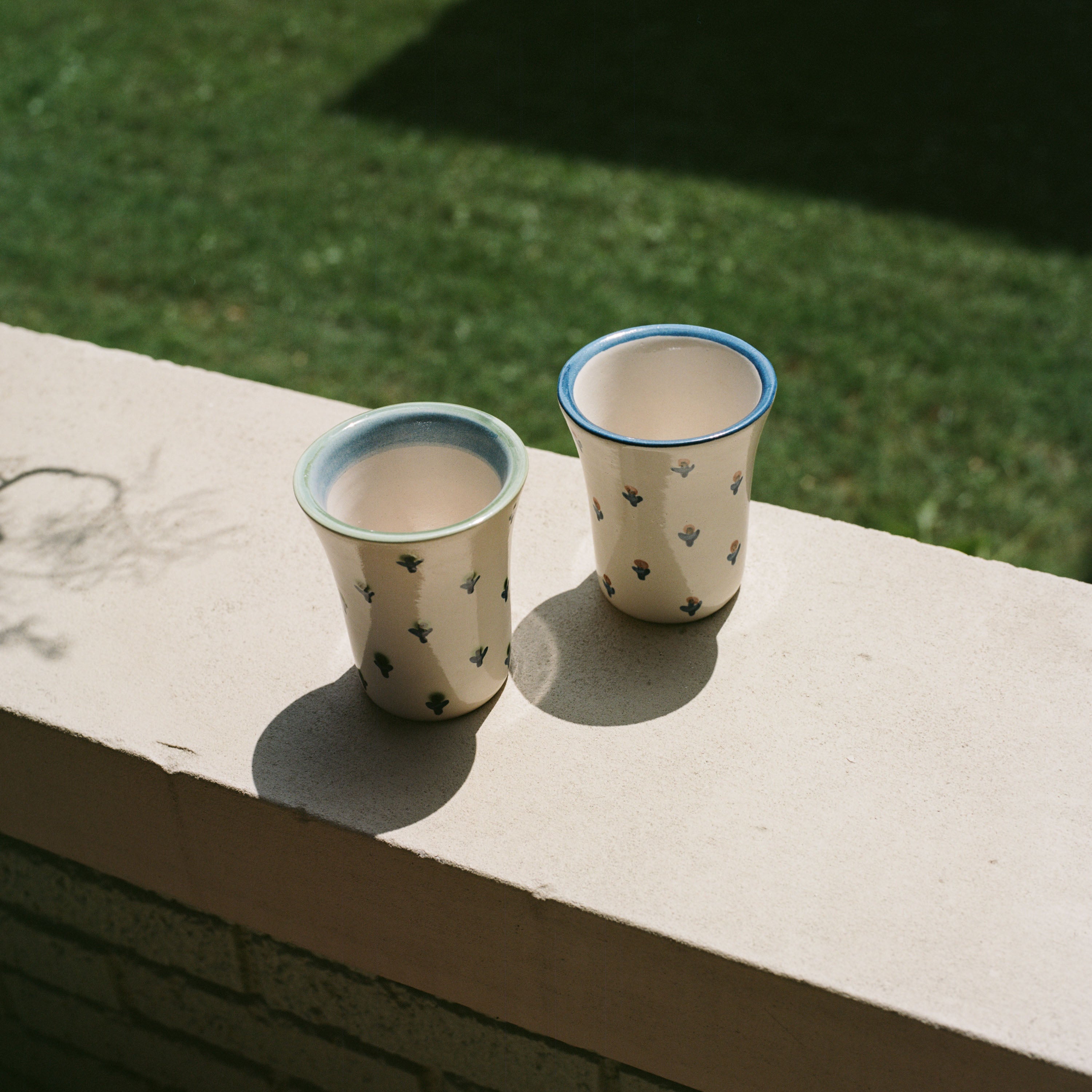 Forget-Me-Not Flare Cup in Green