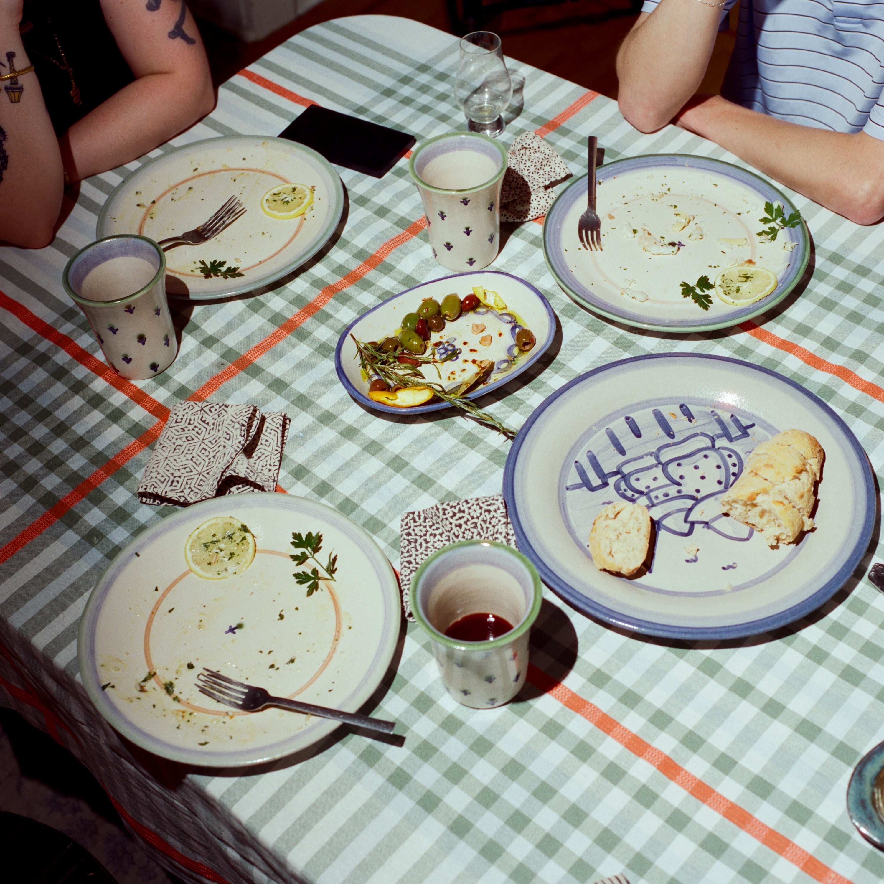 Forget-Me-Not Flare Cup in Green