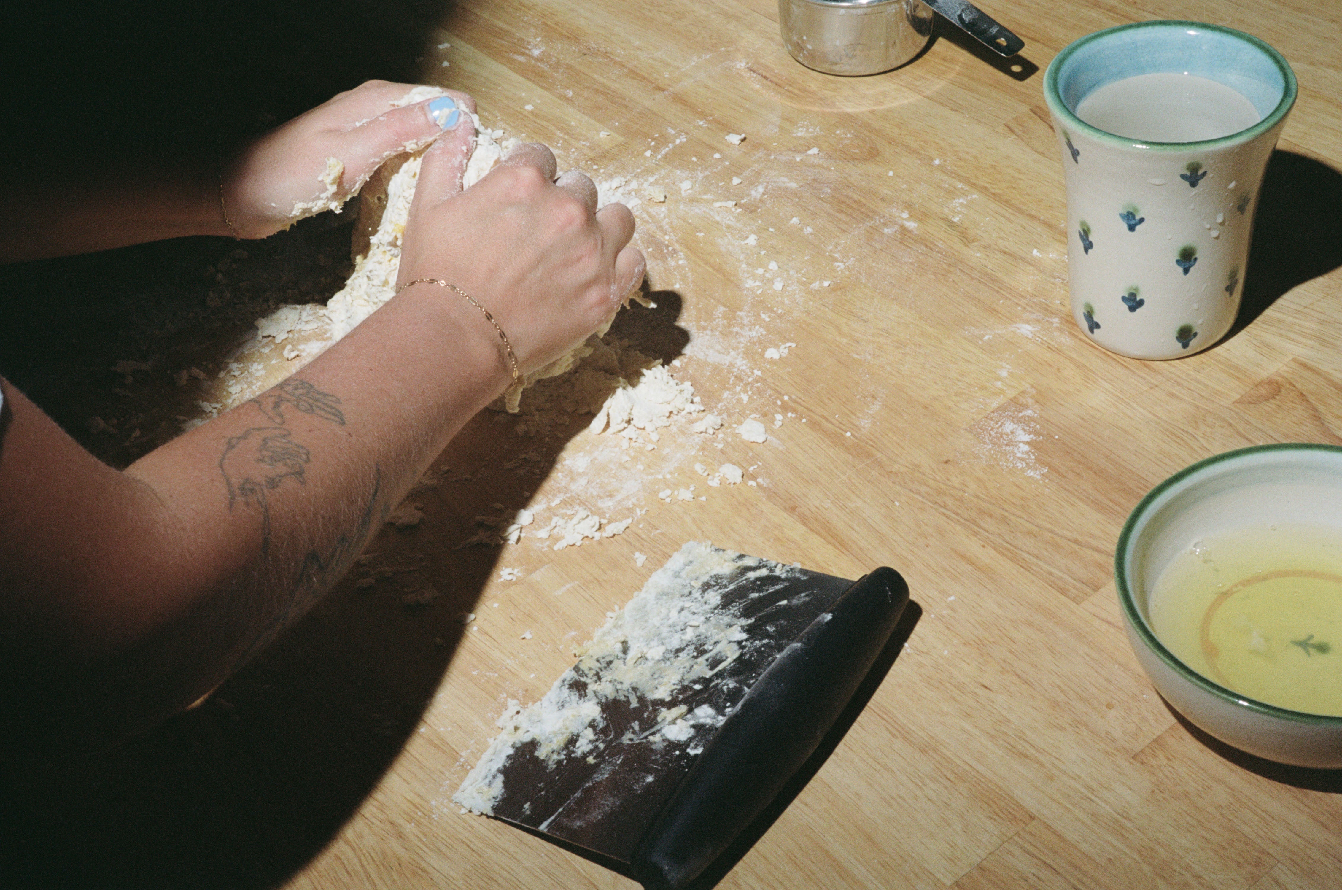Forget-Me-Not Cereal Bowl in Green