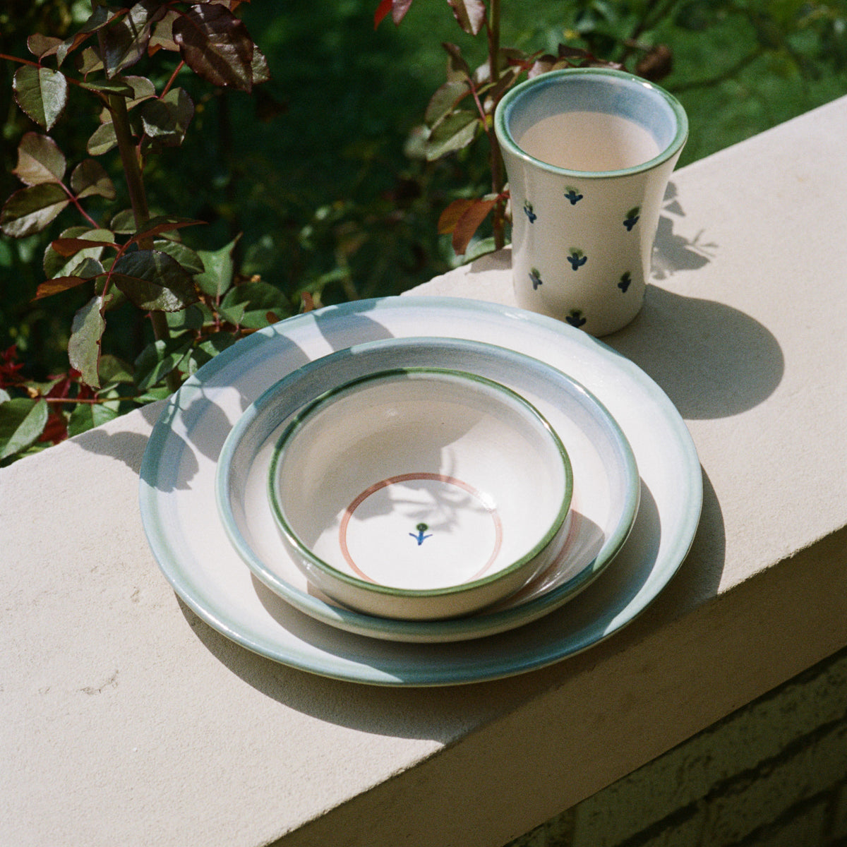 Forget-Me-Not Flare Cup in Green