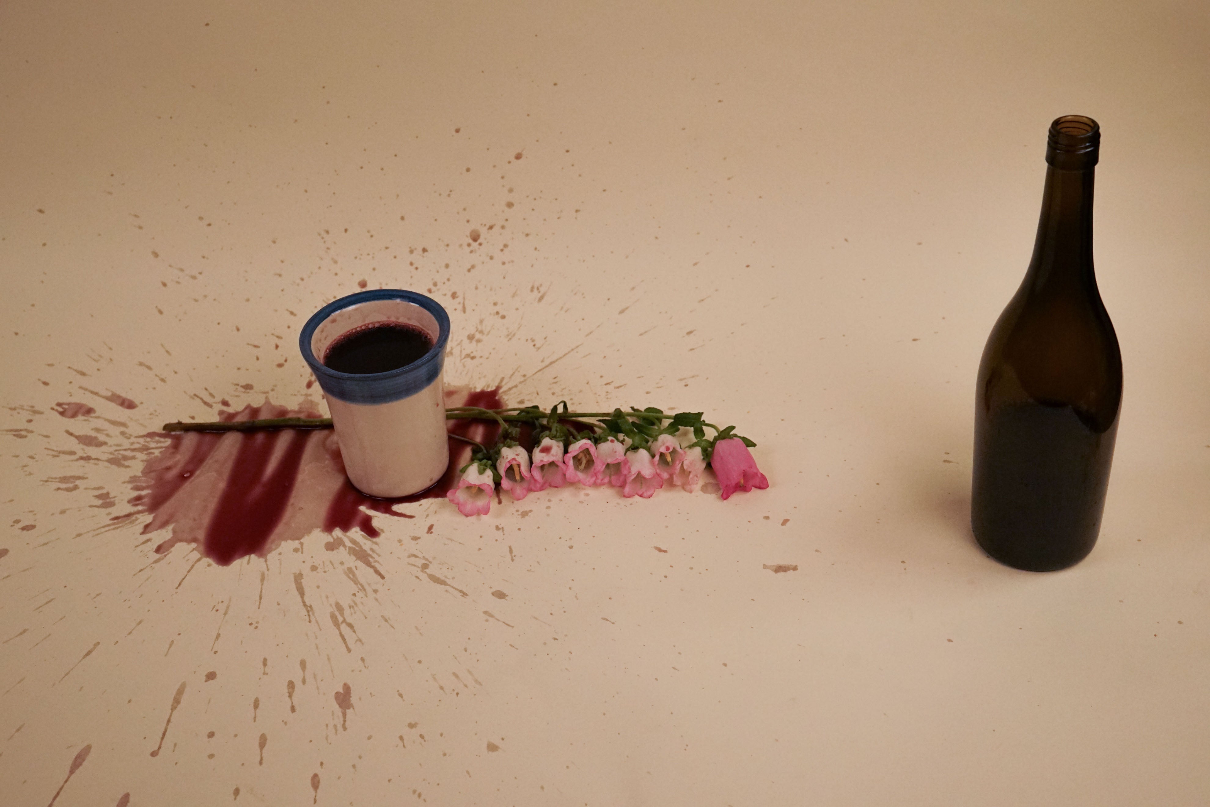 Heritage Stripe Flare Cup in Blue