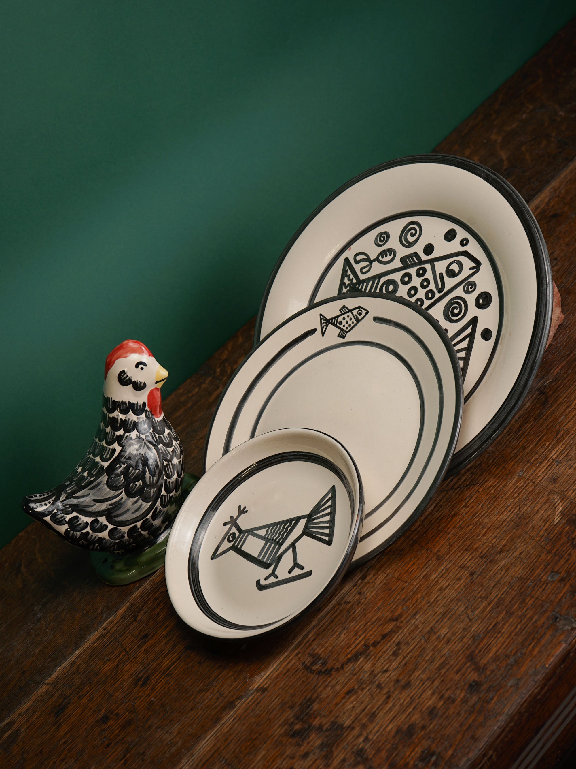 Black Feather Laying Chicken