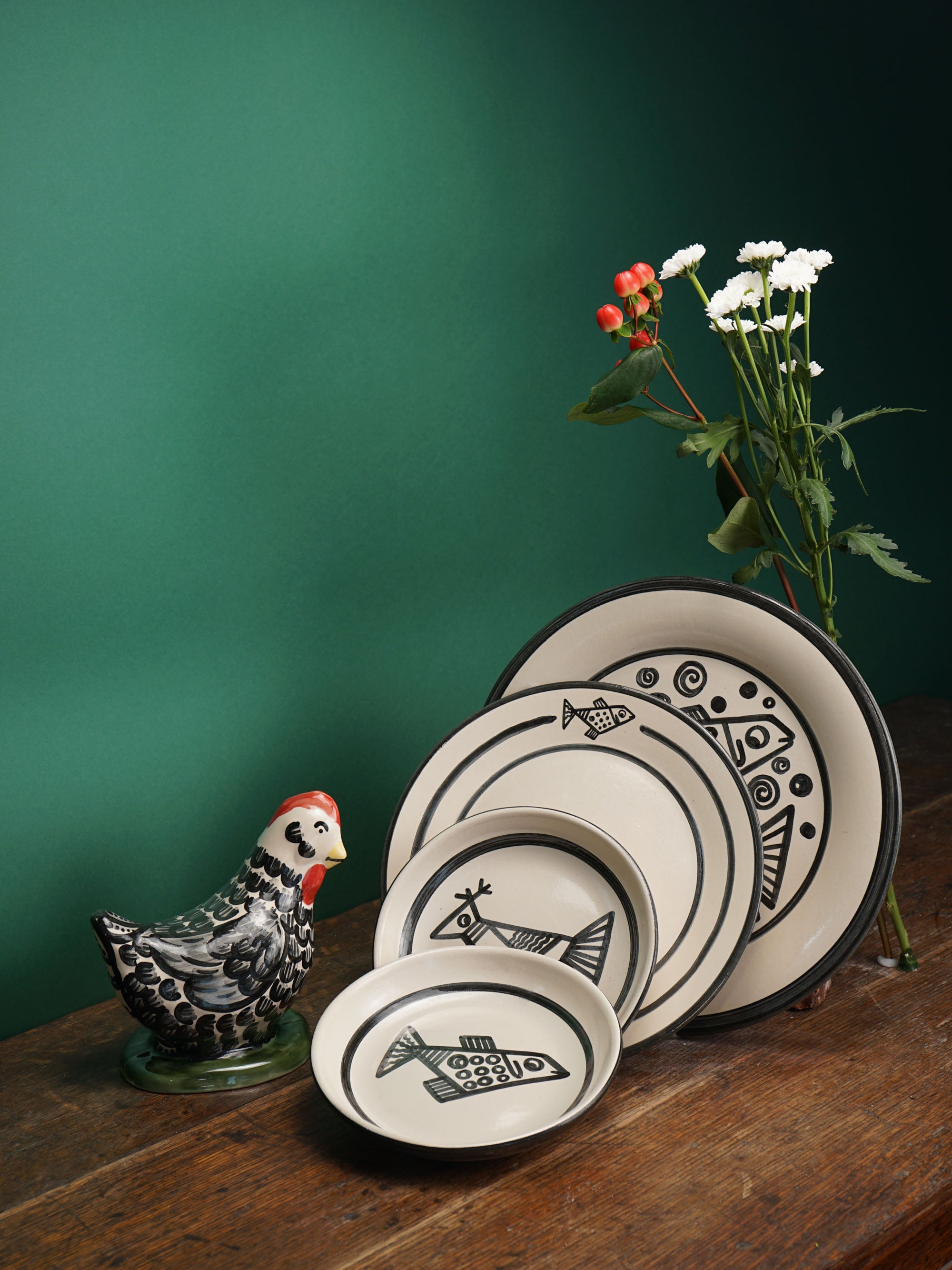 Black Feather Laying Chicken