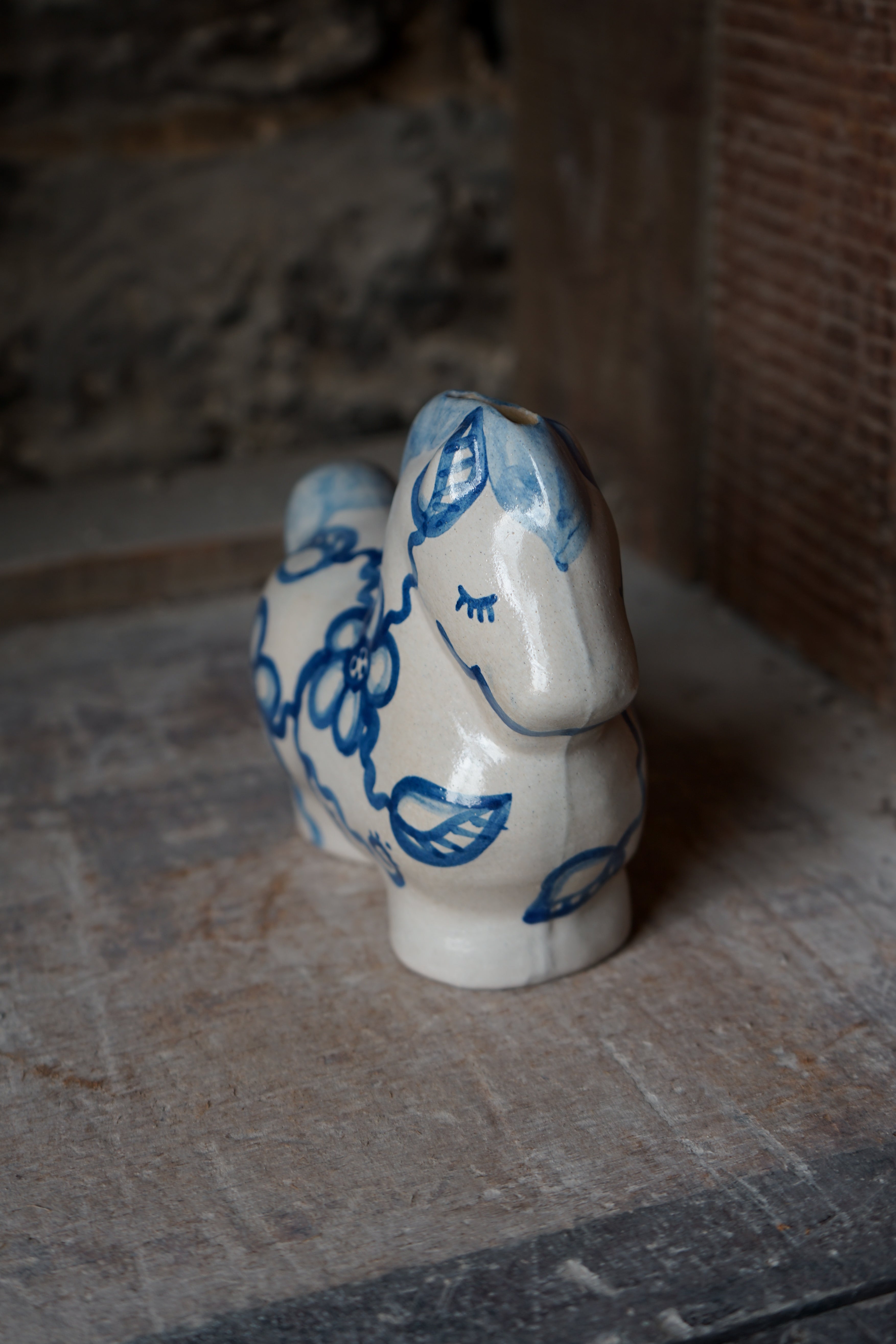 Horse Bank - Blue Flower