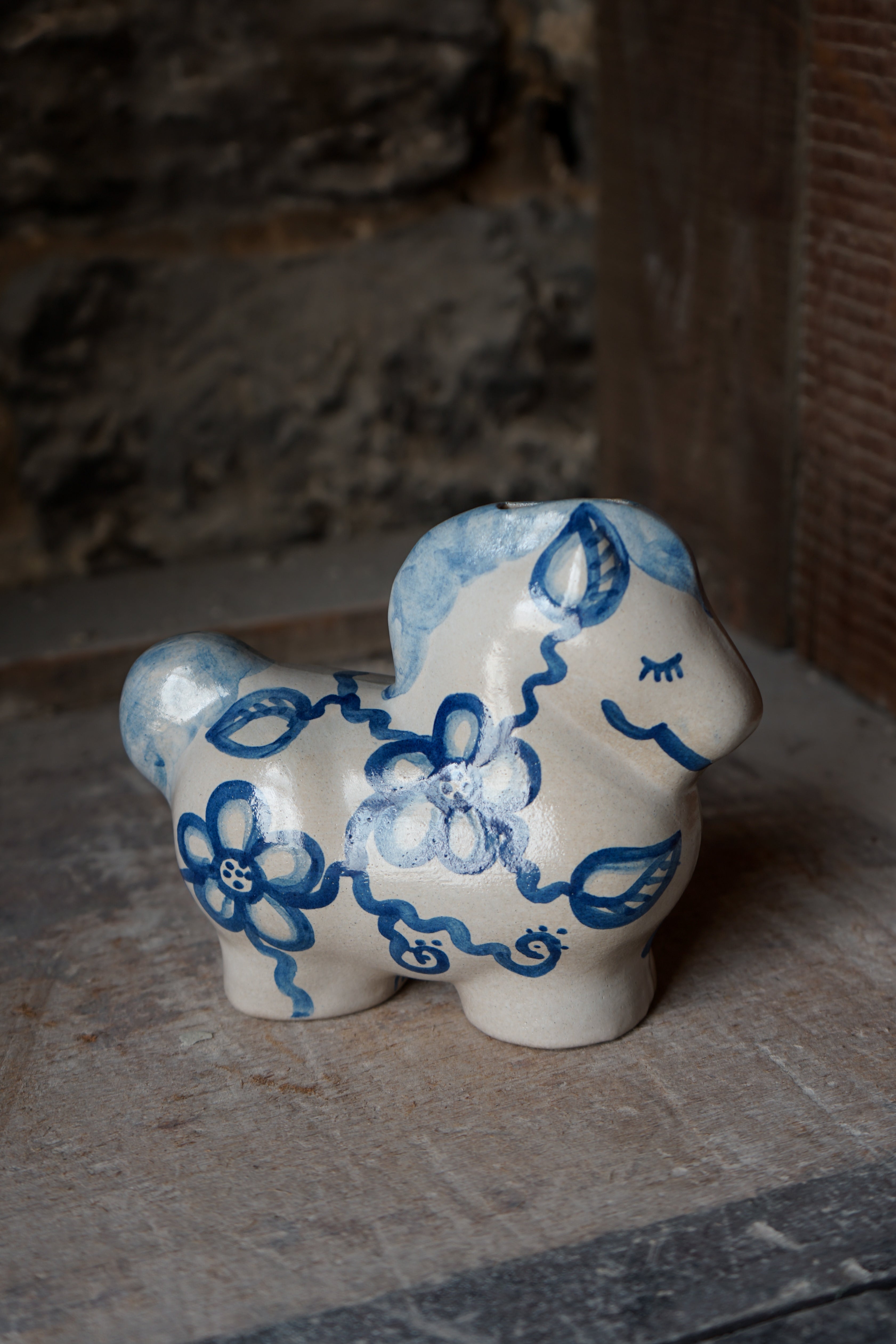 Horse Bank - Blue Flower