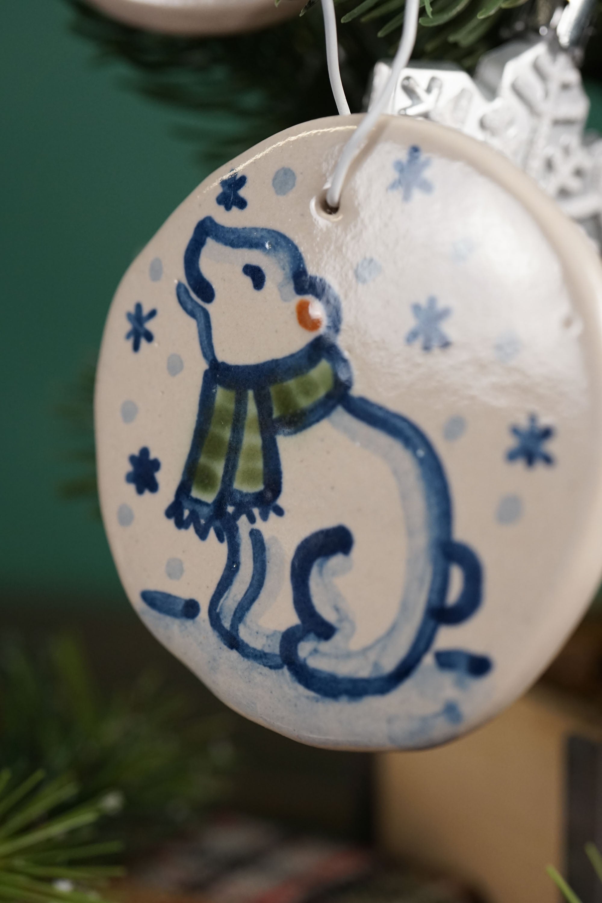 Polar Bear Polar Pal Round Ornament