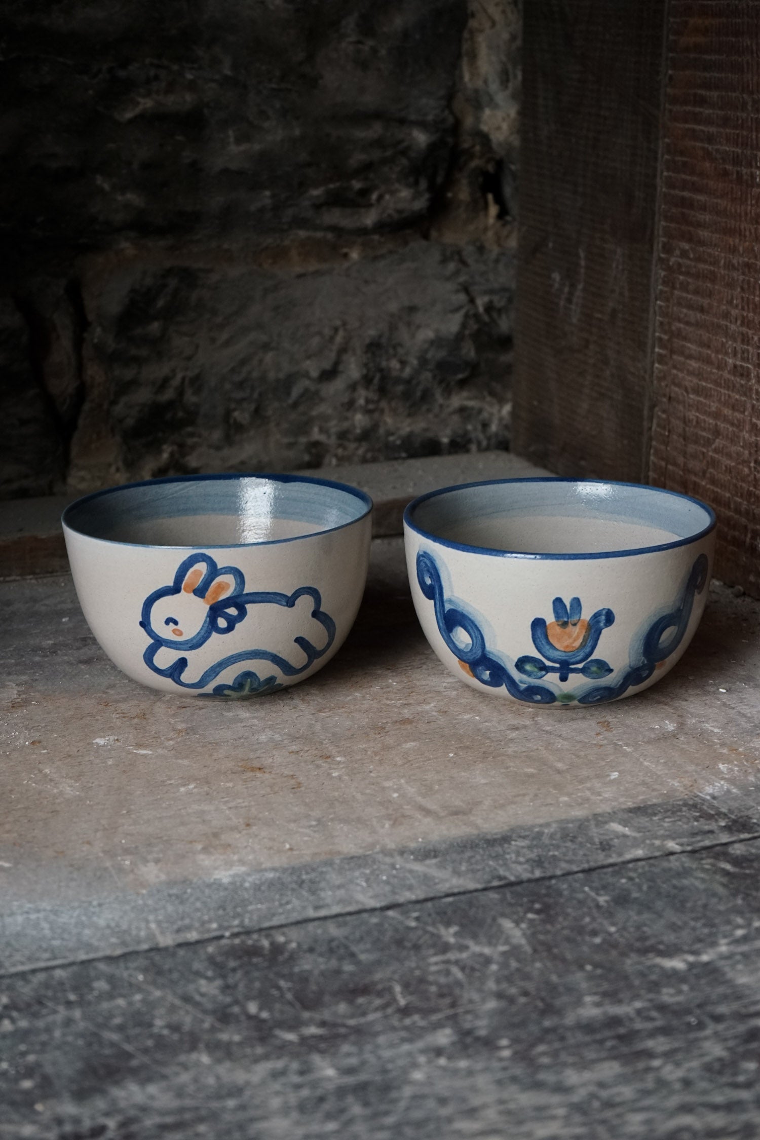 Everything Bowl - Scroll Flower