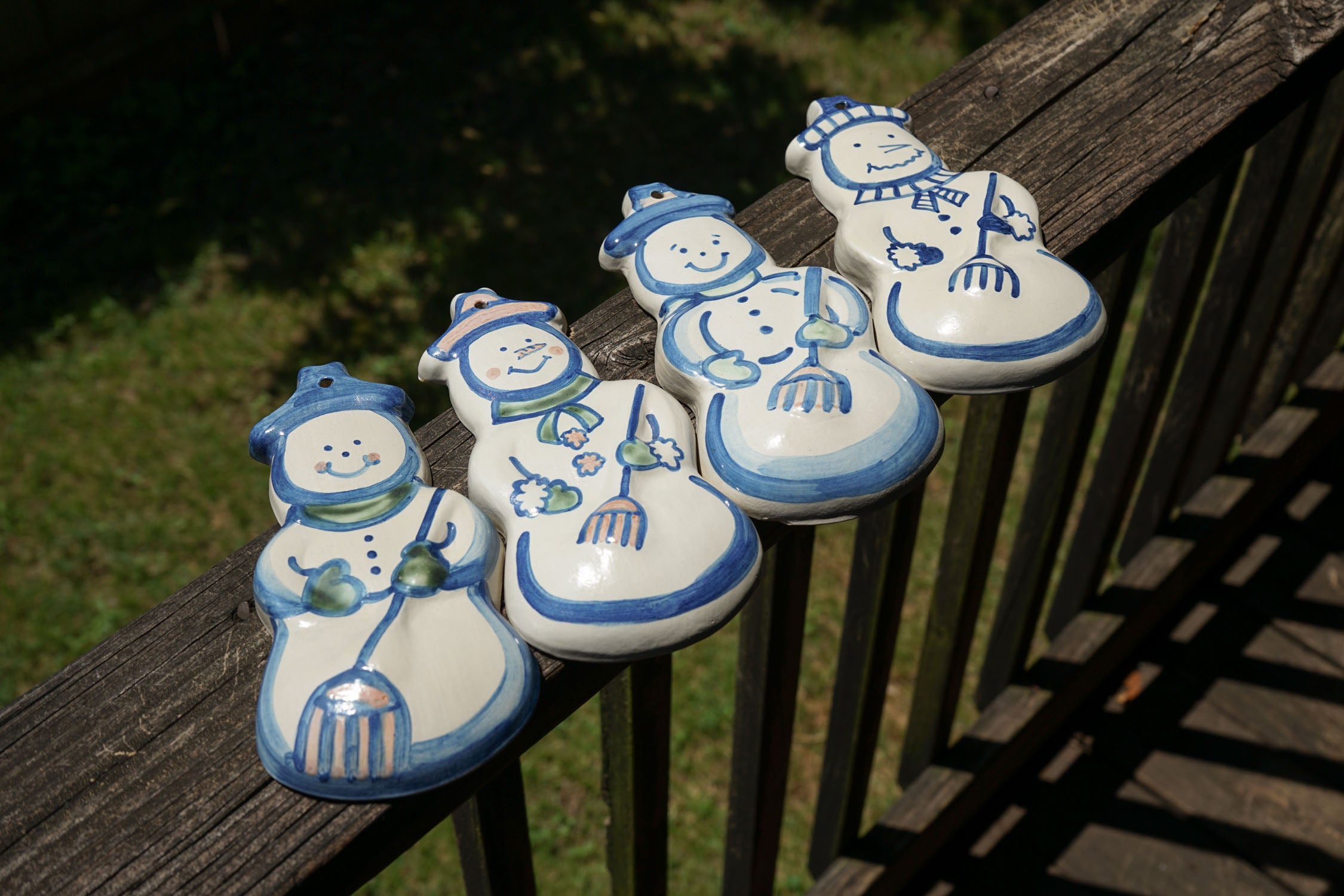 Shaped Plaque - Snowman