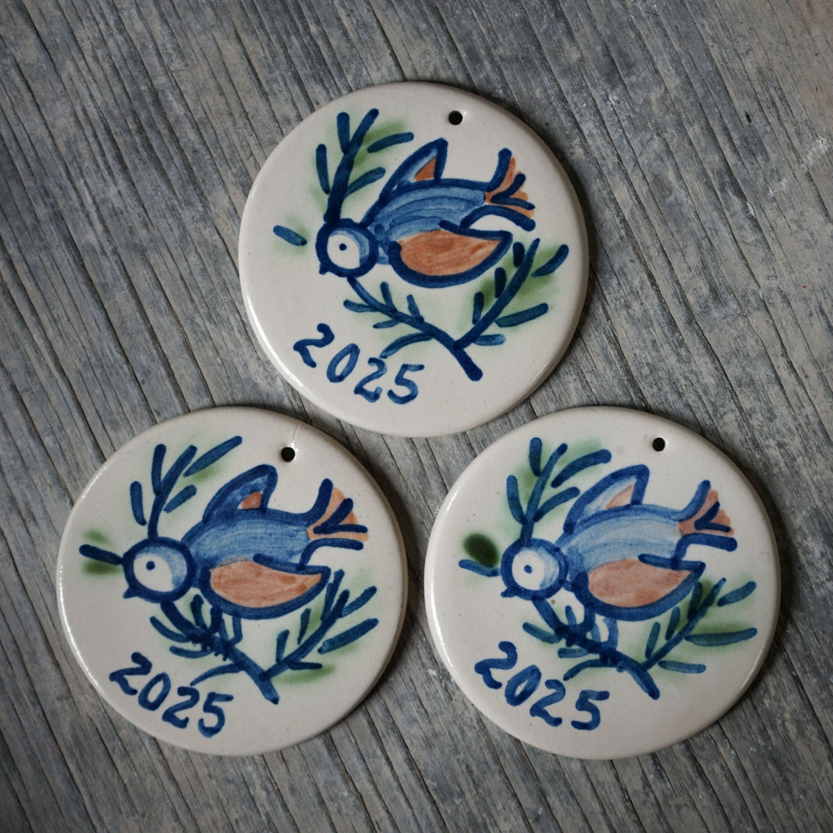 2025 Round Ornament