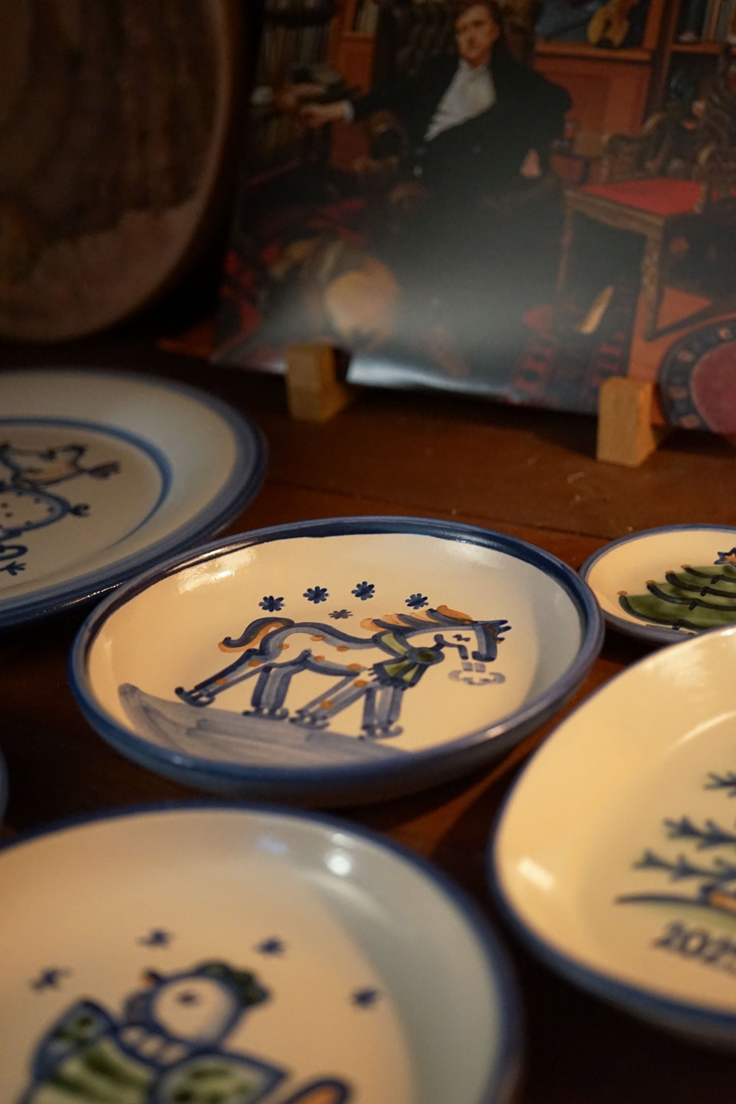 Pasta Plate - Skating Horse