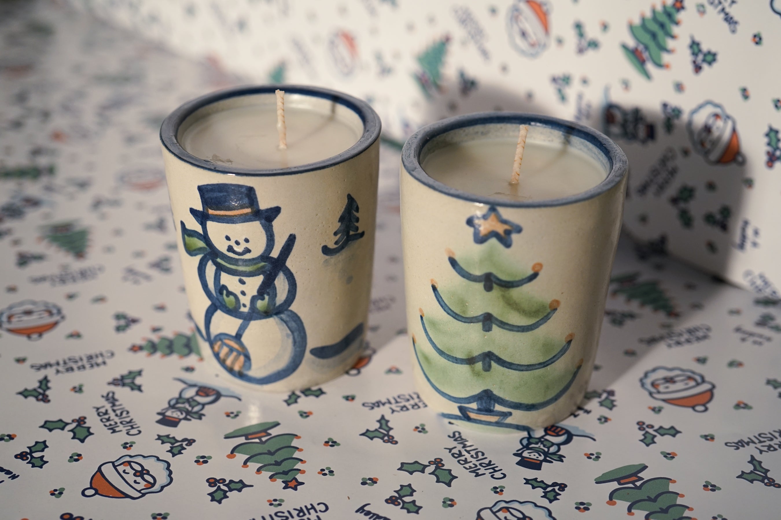 Winter Julep Candles - Set of Two