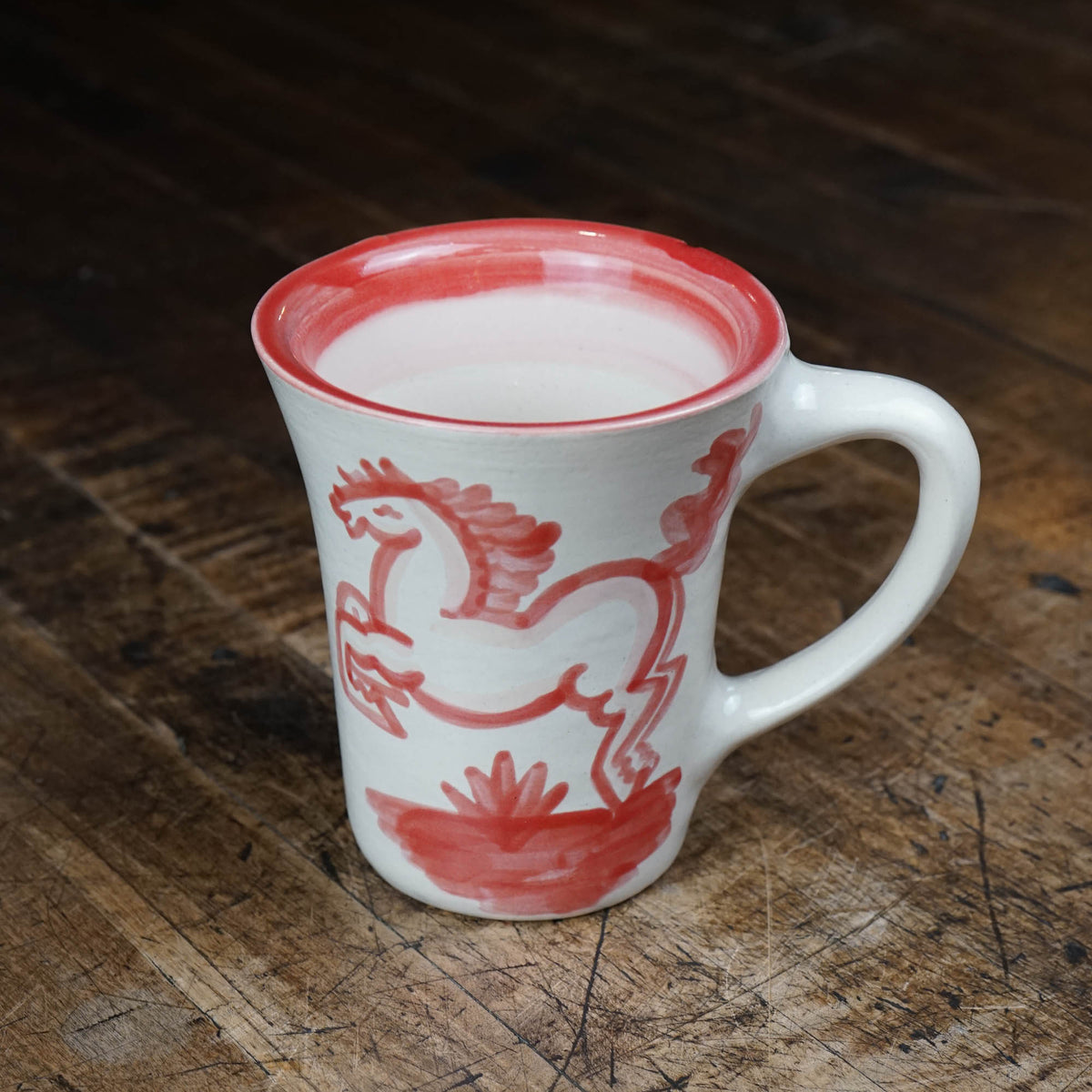 Red Horse Flare Mug
