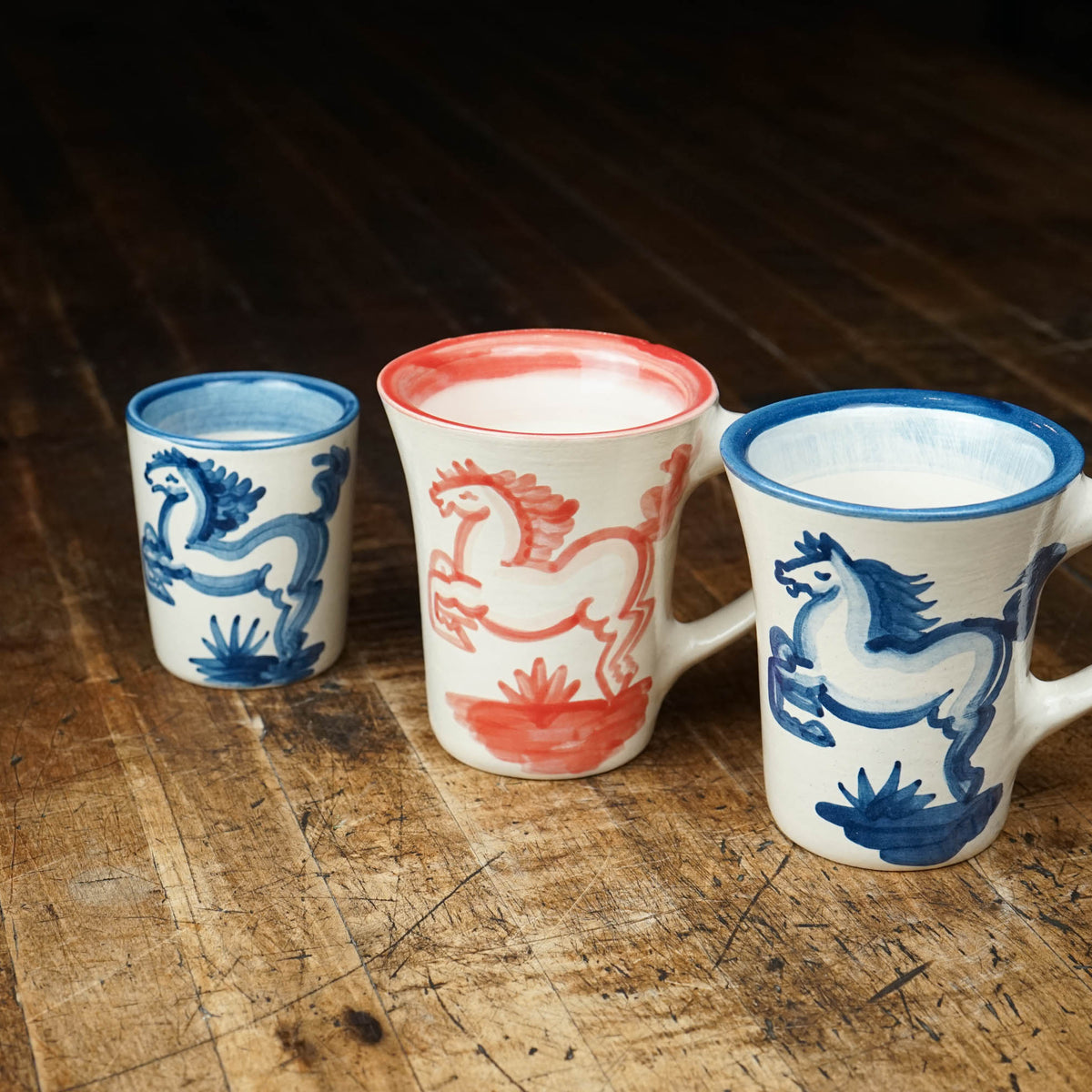 Red Horse Flare Mug