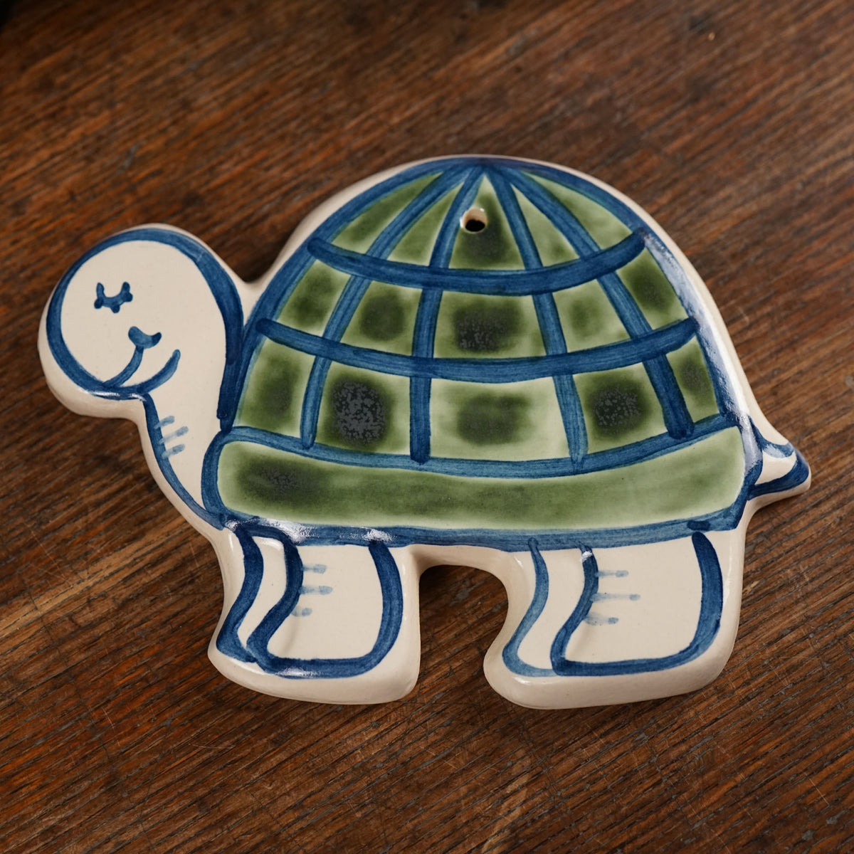 Country Green Turtle Plaque