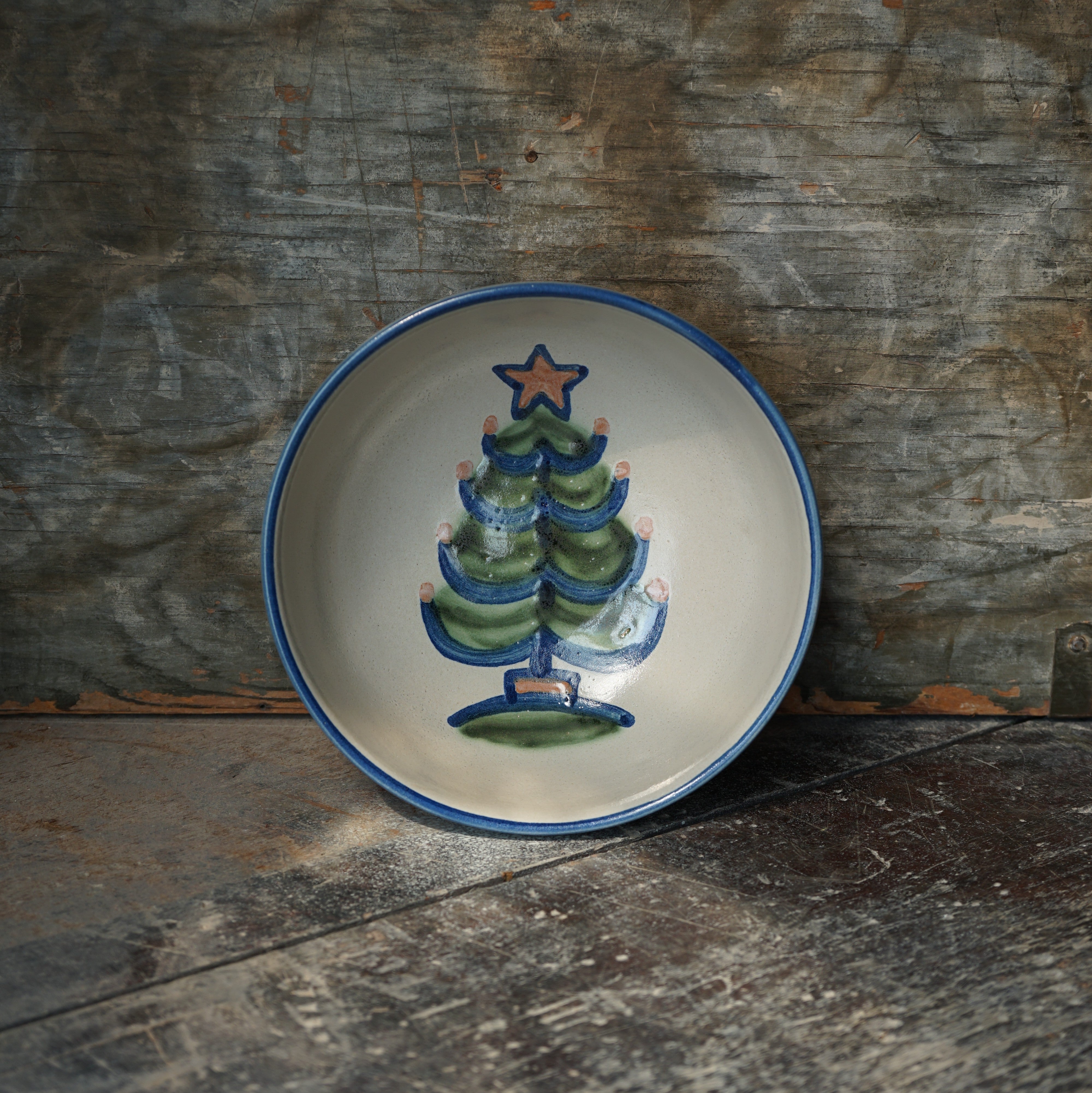 Deep Soup Bowl - Christmas Tree - SECOND