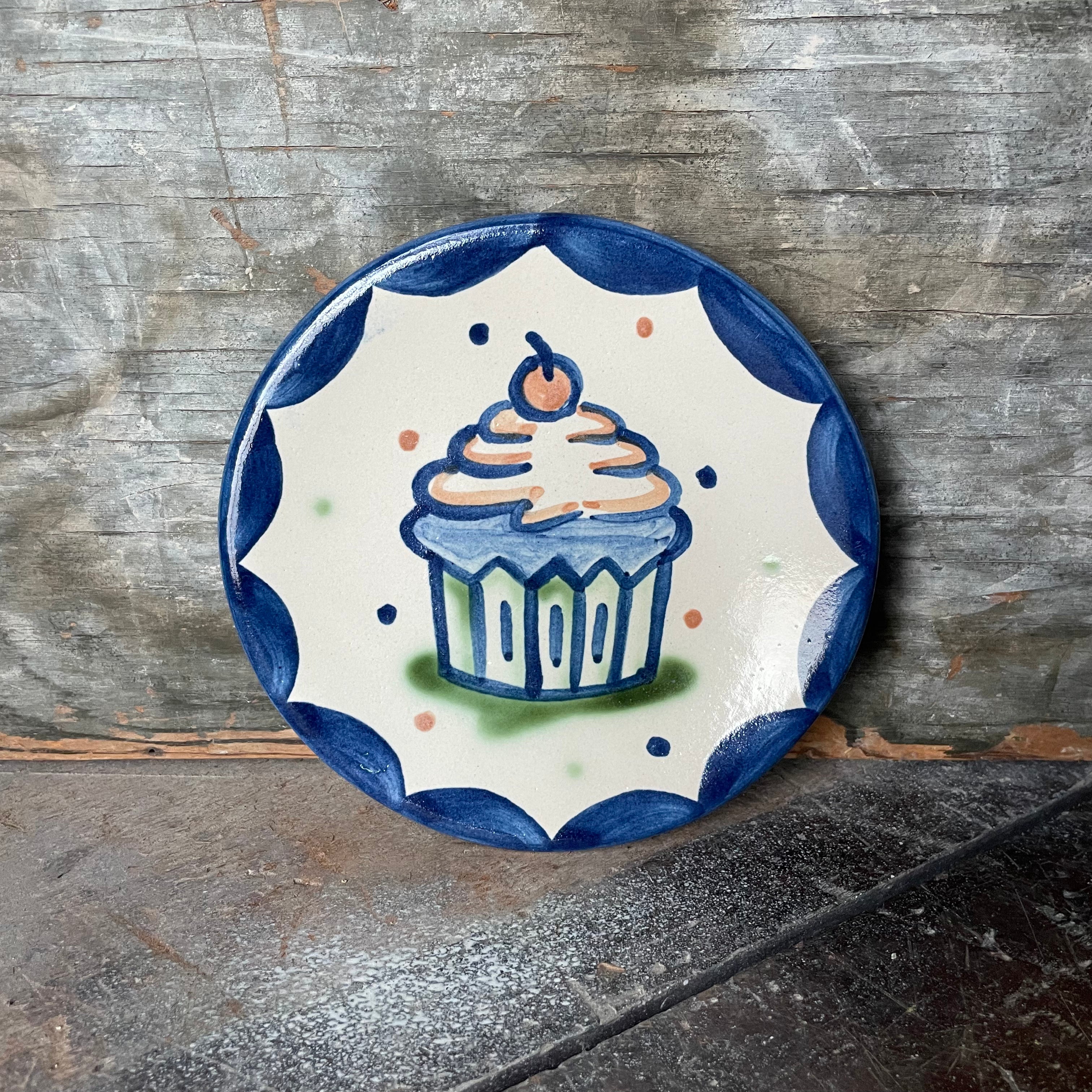 Bread and Butter Plate - Cupcake