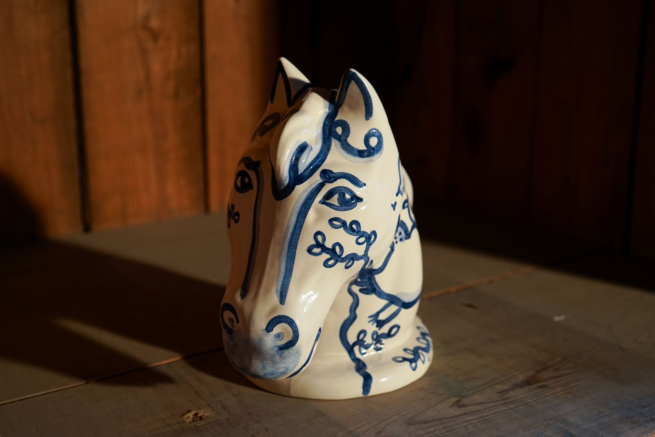 A Gaze that Wanders - Horse Head - One-of-one