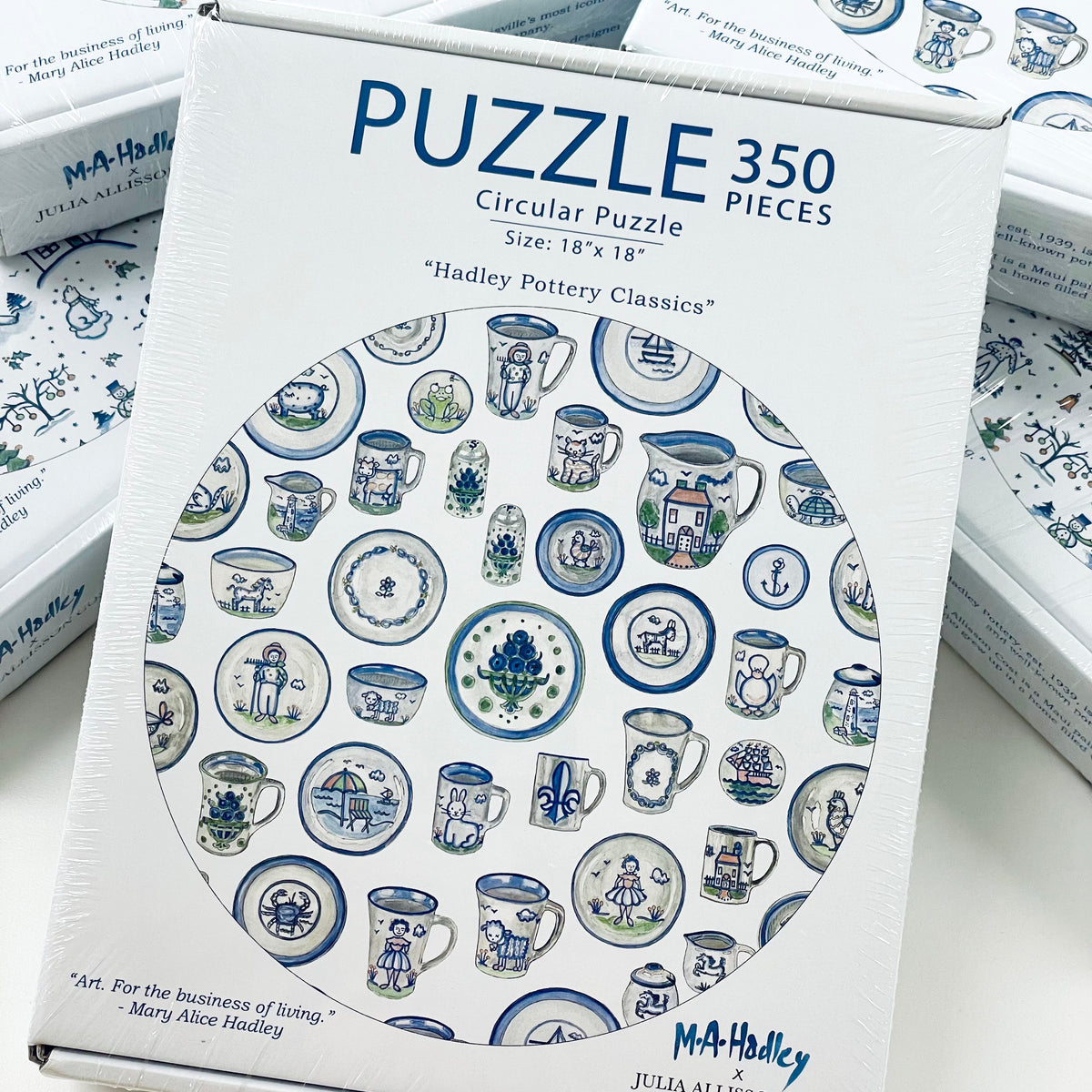 The Hadley Pottery Puzzle by Julia Allisson Cost