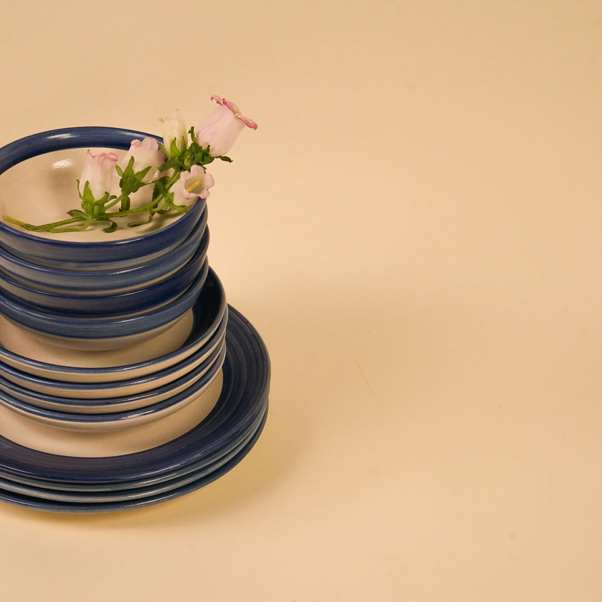 Heritage Stripe 3 Piece Dinnerware Set