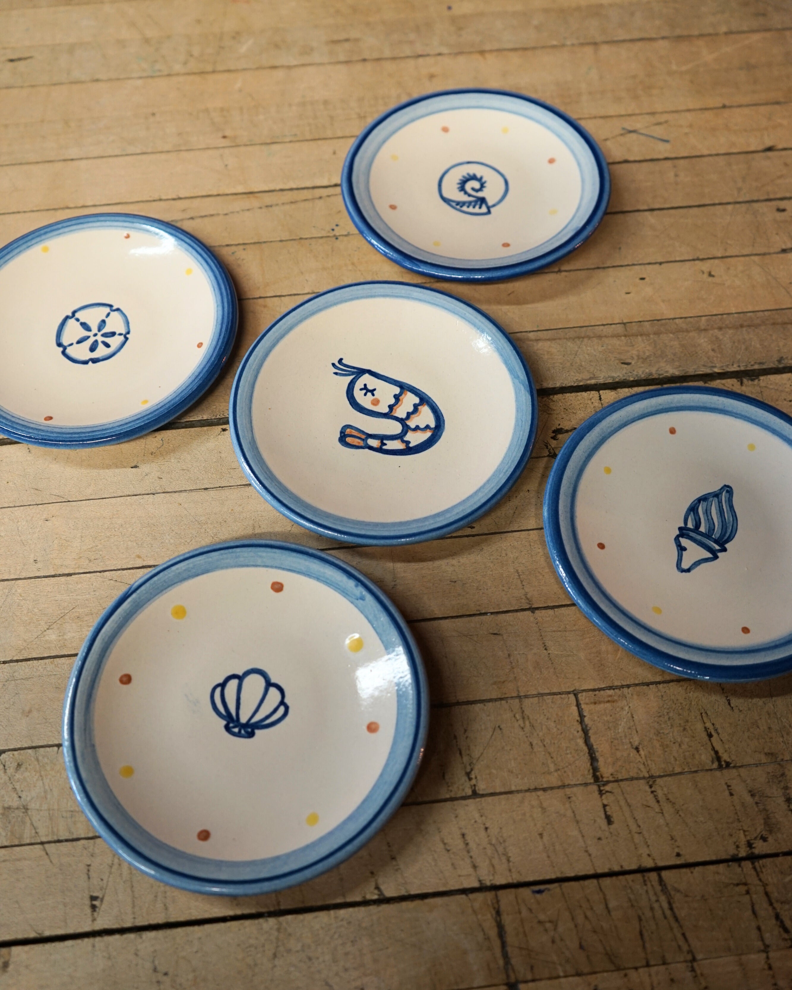 Bread and Butter Plate - Sand Dollar