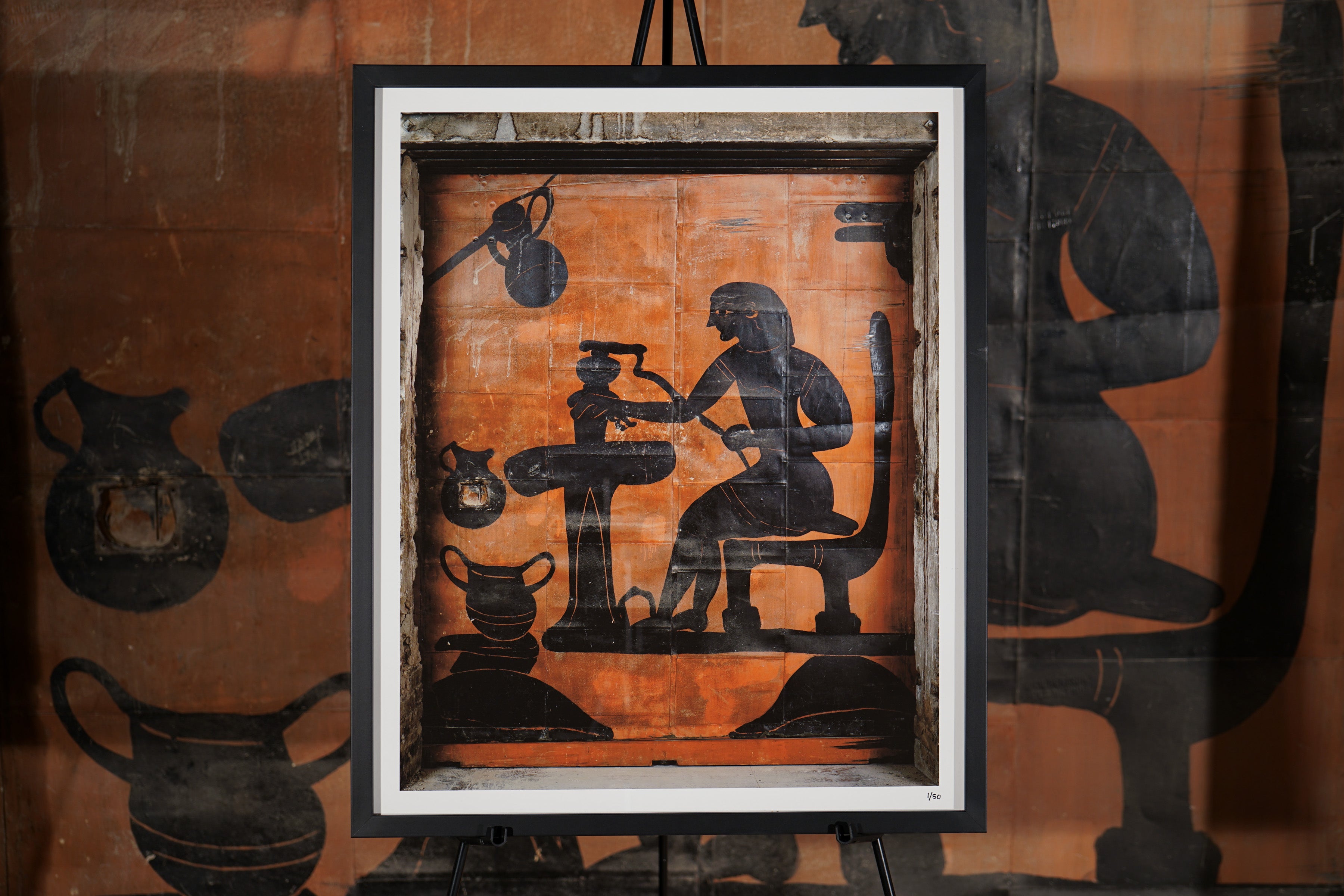 The Amphora Potter - Mary Alice Original Mural