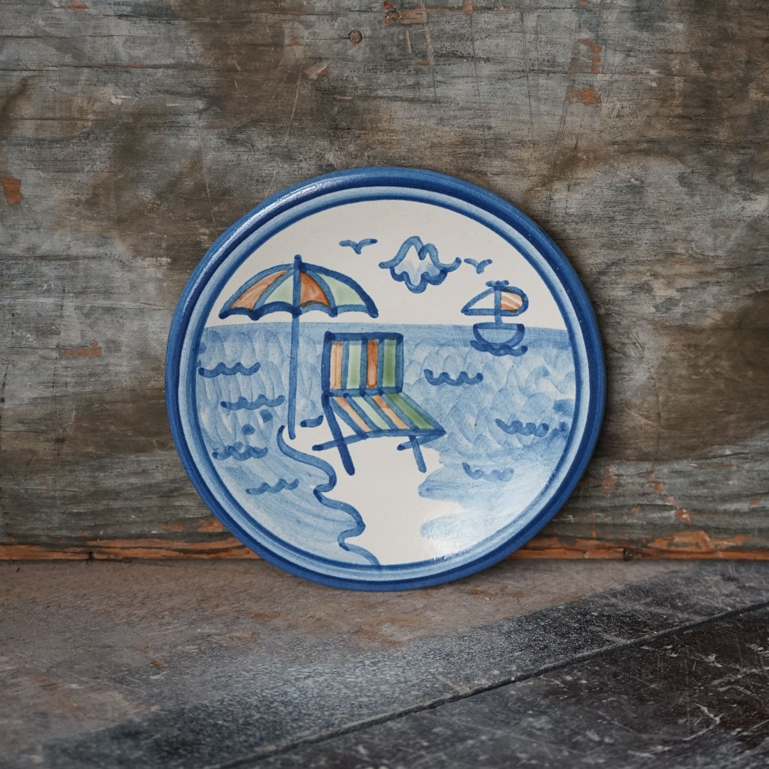Beach Bread & Butter Plate