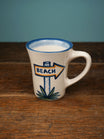Beach Sign Flare Mug
