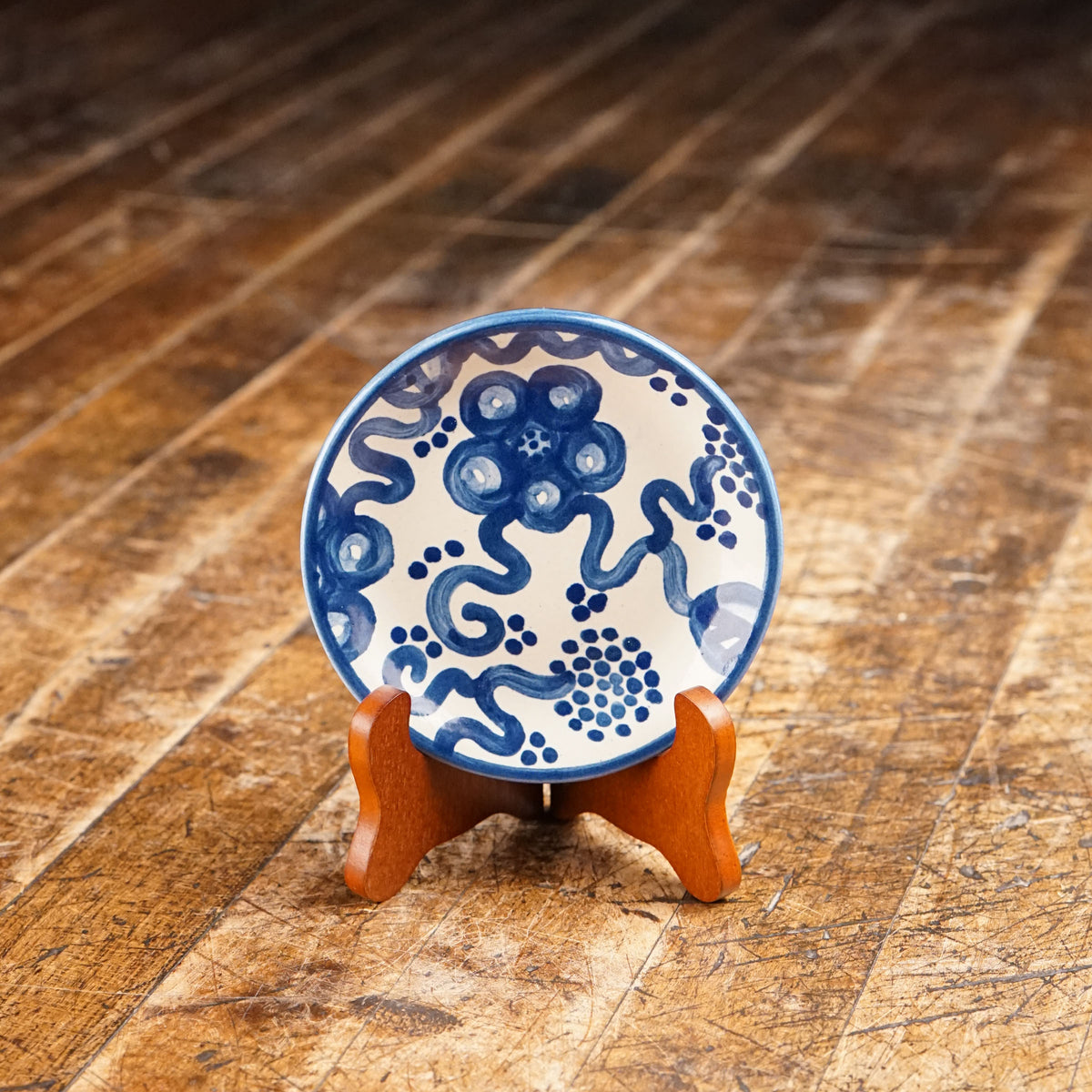 Blue Flower Coaster