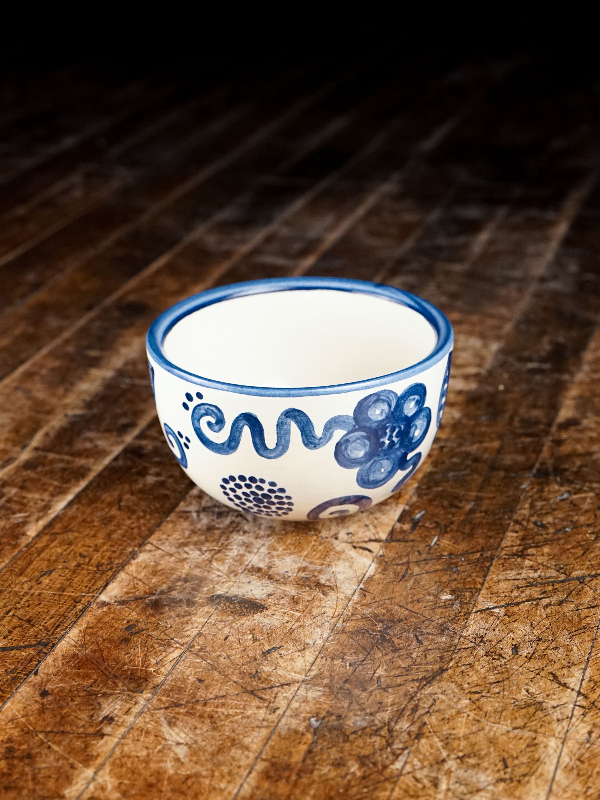 Blue Flower Everything Bowl