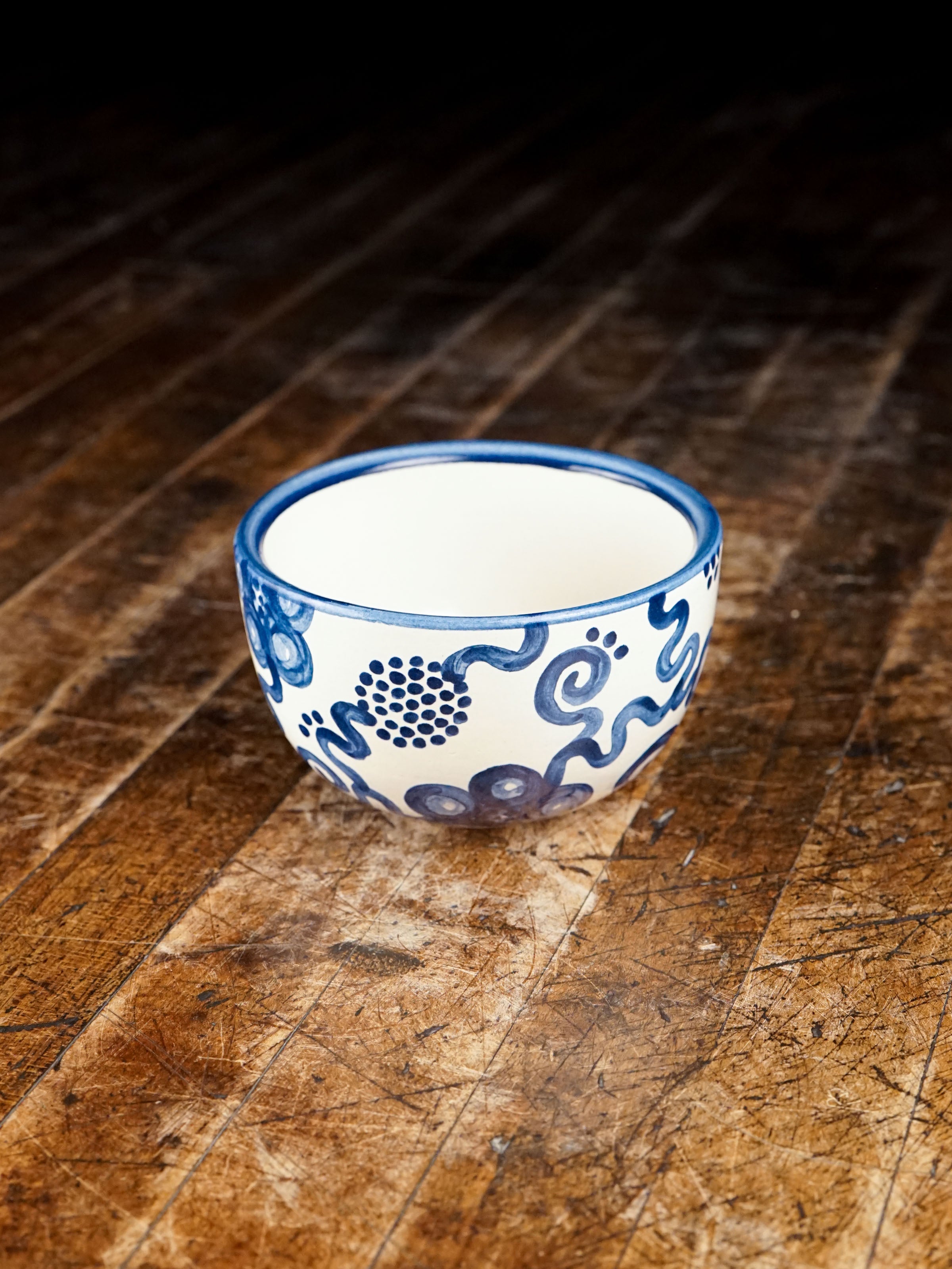 Blue Flower Everything Bowl