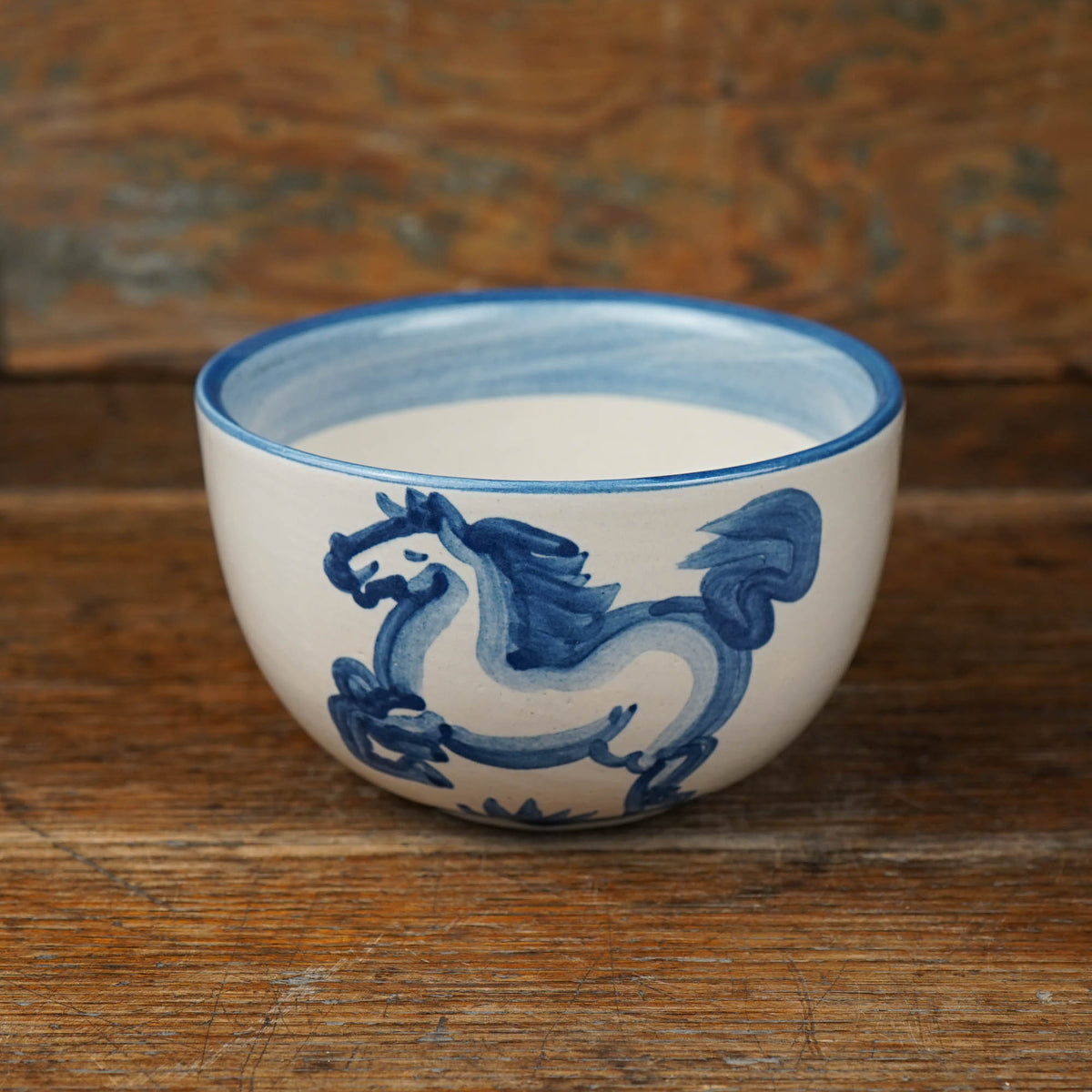 Blue Horse Everything Bowl